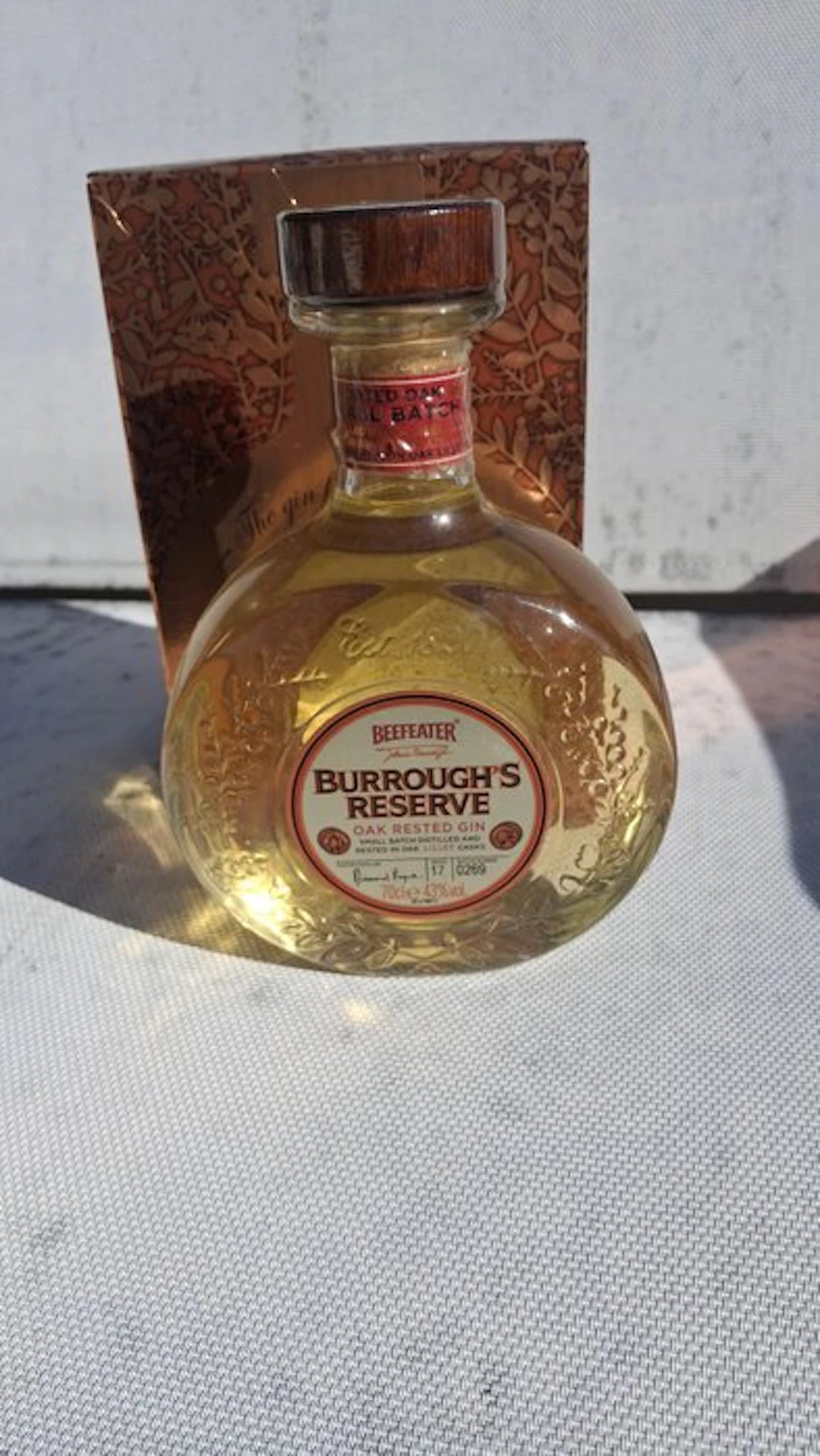 Beefeater - Burrough’s Reserve Oak Rested Gin - Small Batch - 70cl