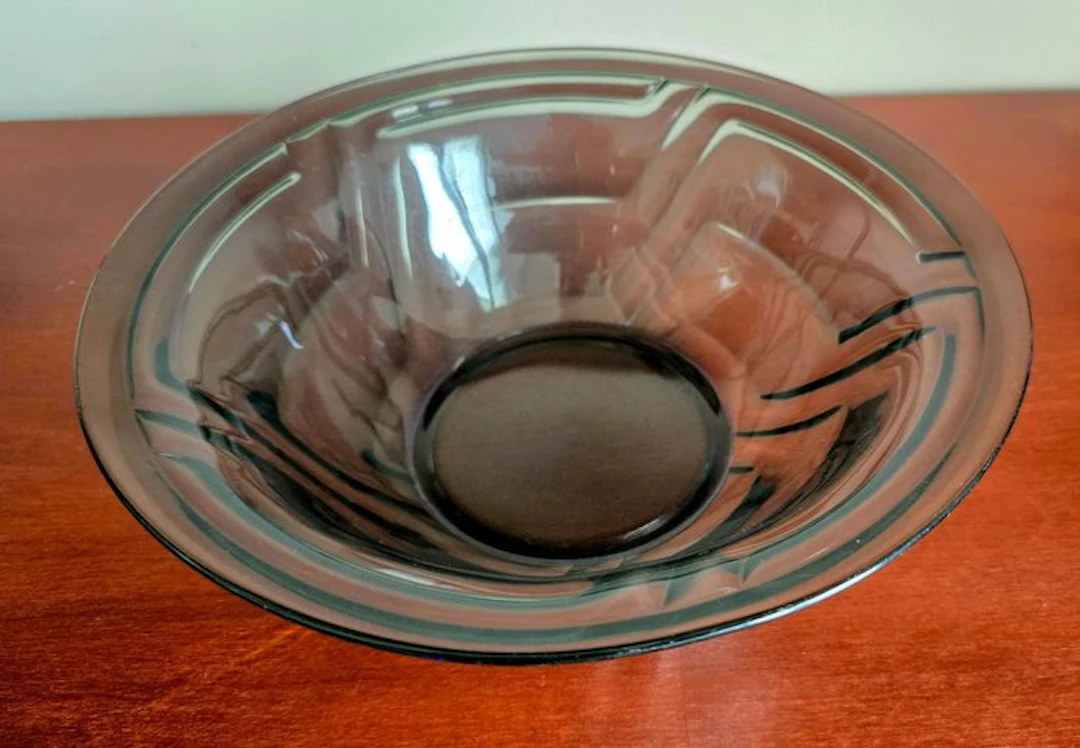 A.D. Copier - Platter - Glass - Grijsviolet series