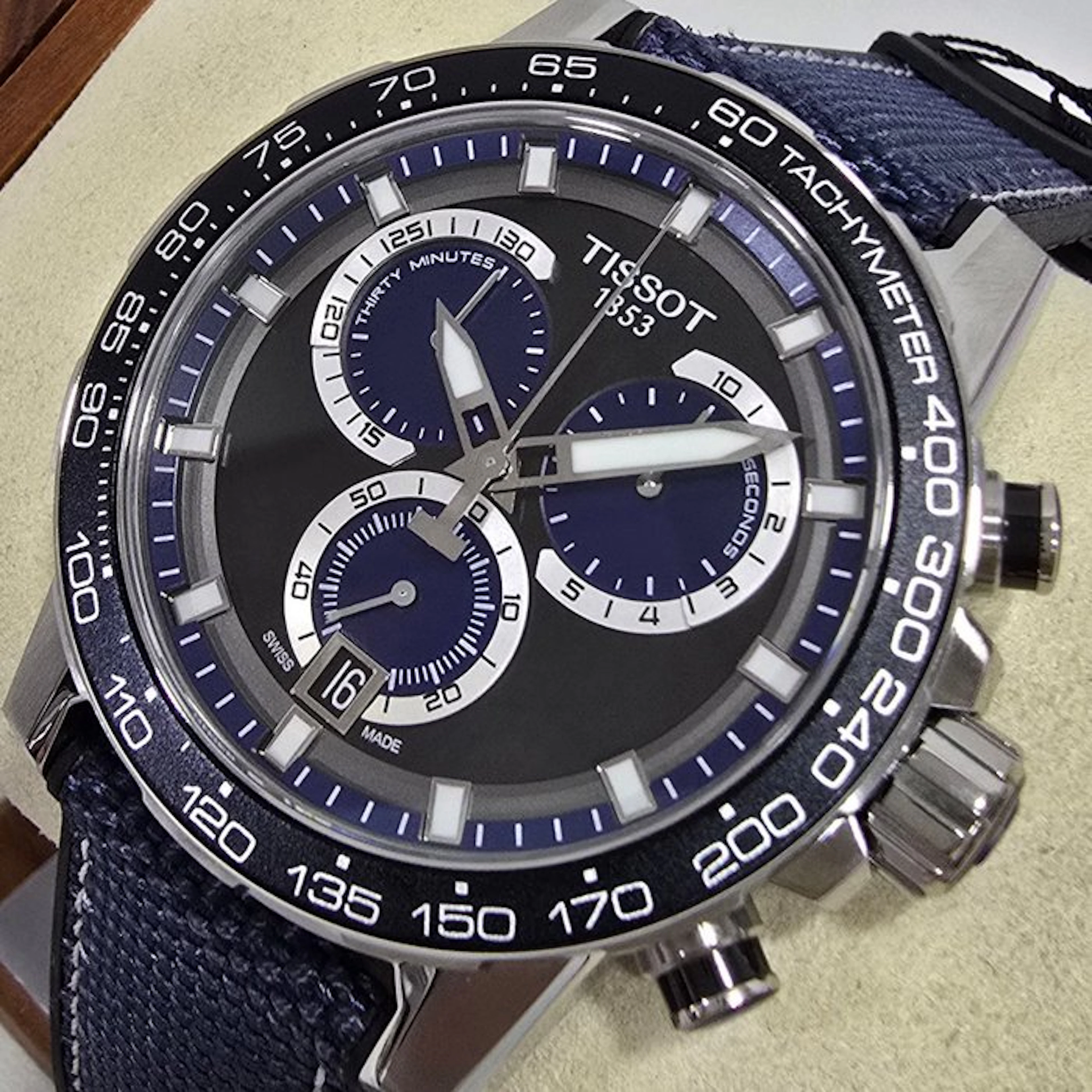 Tissot - Supersport Chronograph - No reserve price...