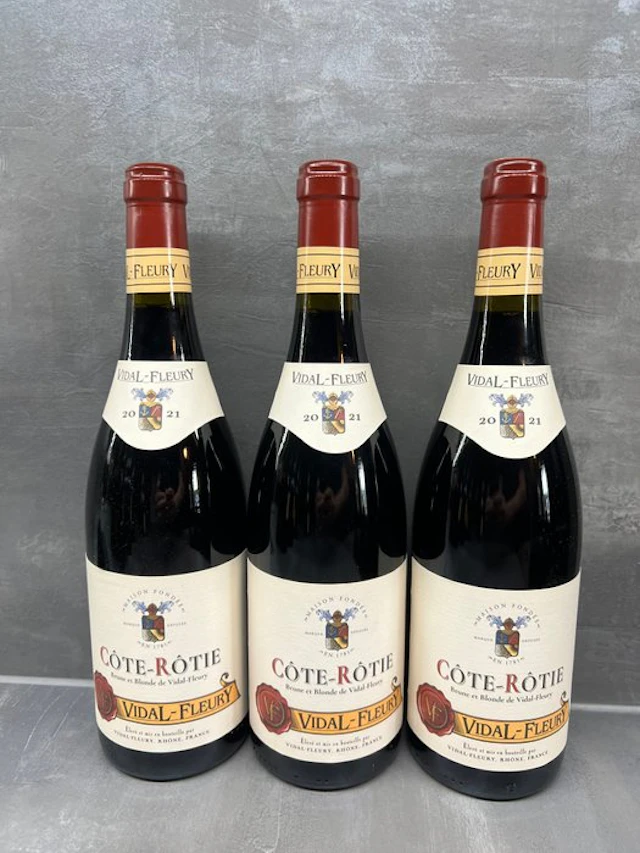 2021 Vidal Fleury, Brune et Blonde - Côte Rotie - 3 Bottles (0.75L)