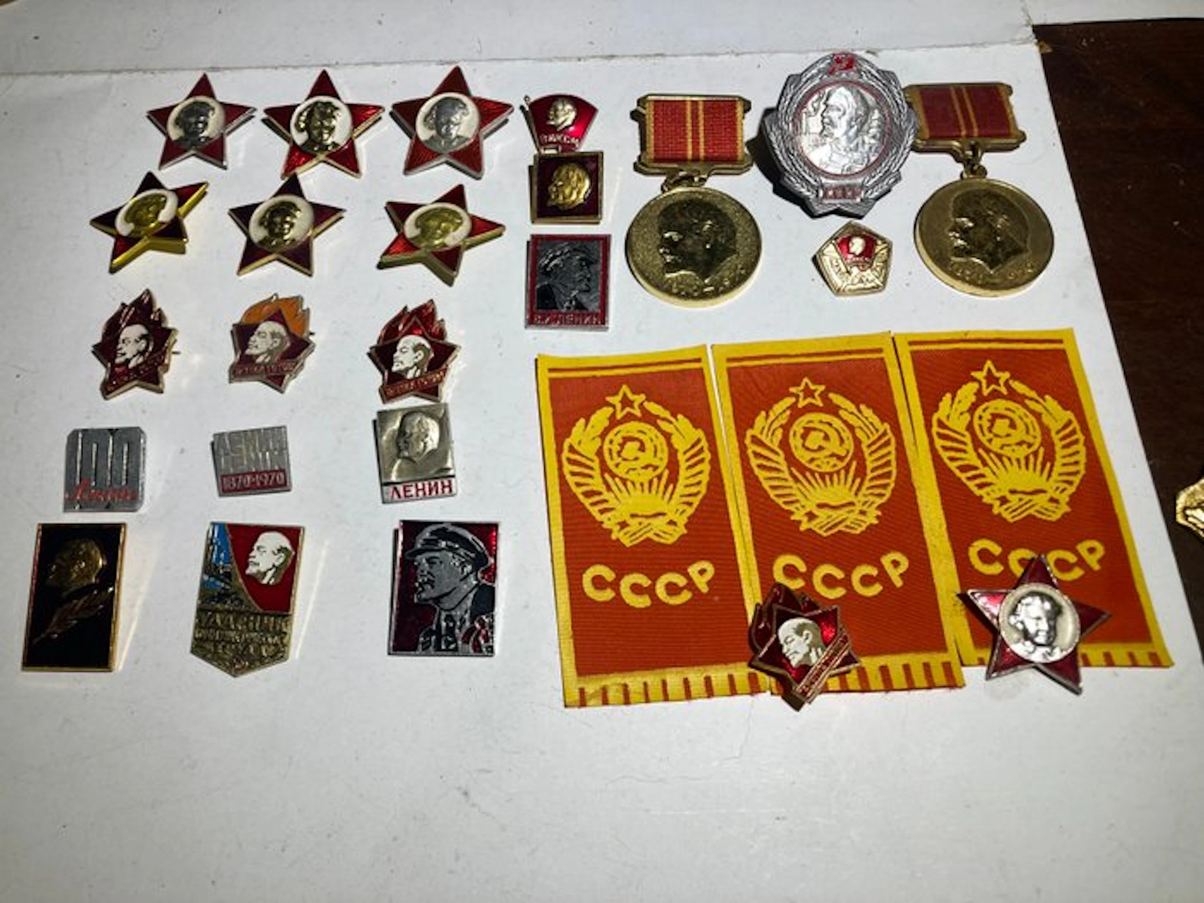 Memorabilia collection - USSR and Lenin souvenirs