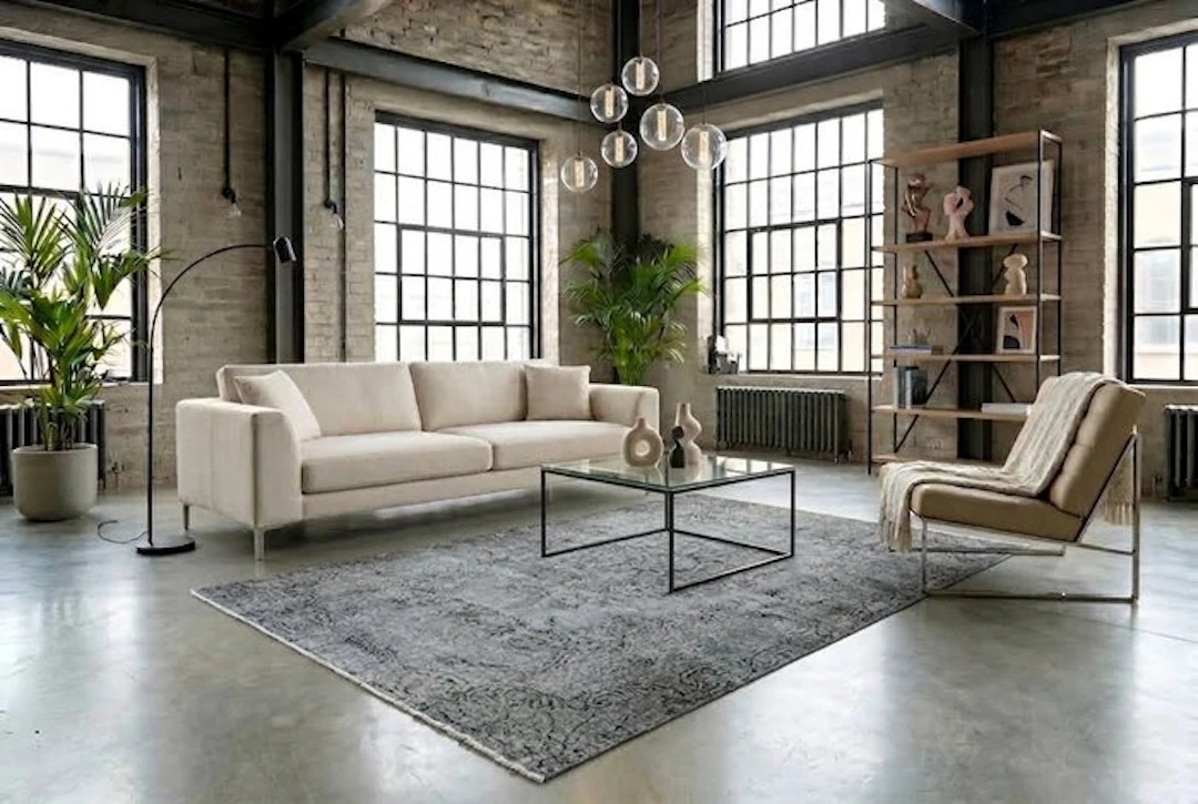 Grey vintage - Rug - 260 cm - 170 cm - √ handmade √ certificate