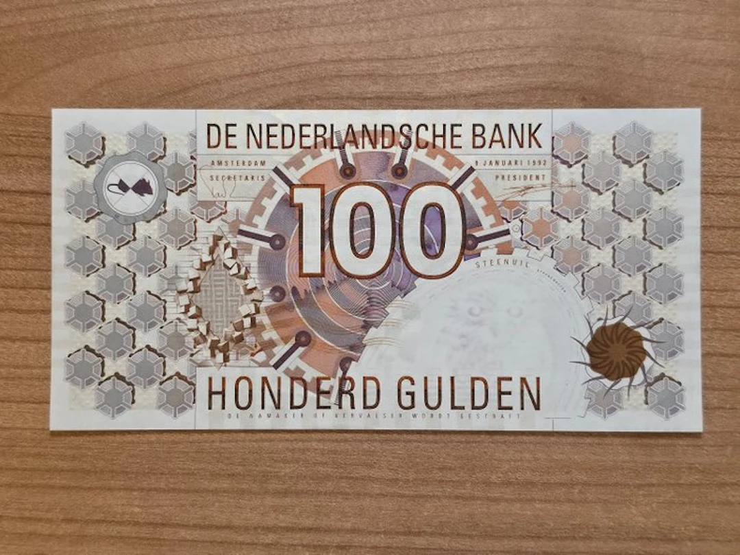 Netherlands. - 100 Gulden 1992 (Steenuil( - PL124.a (No reserve price)