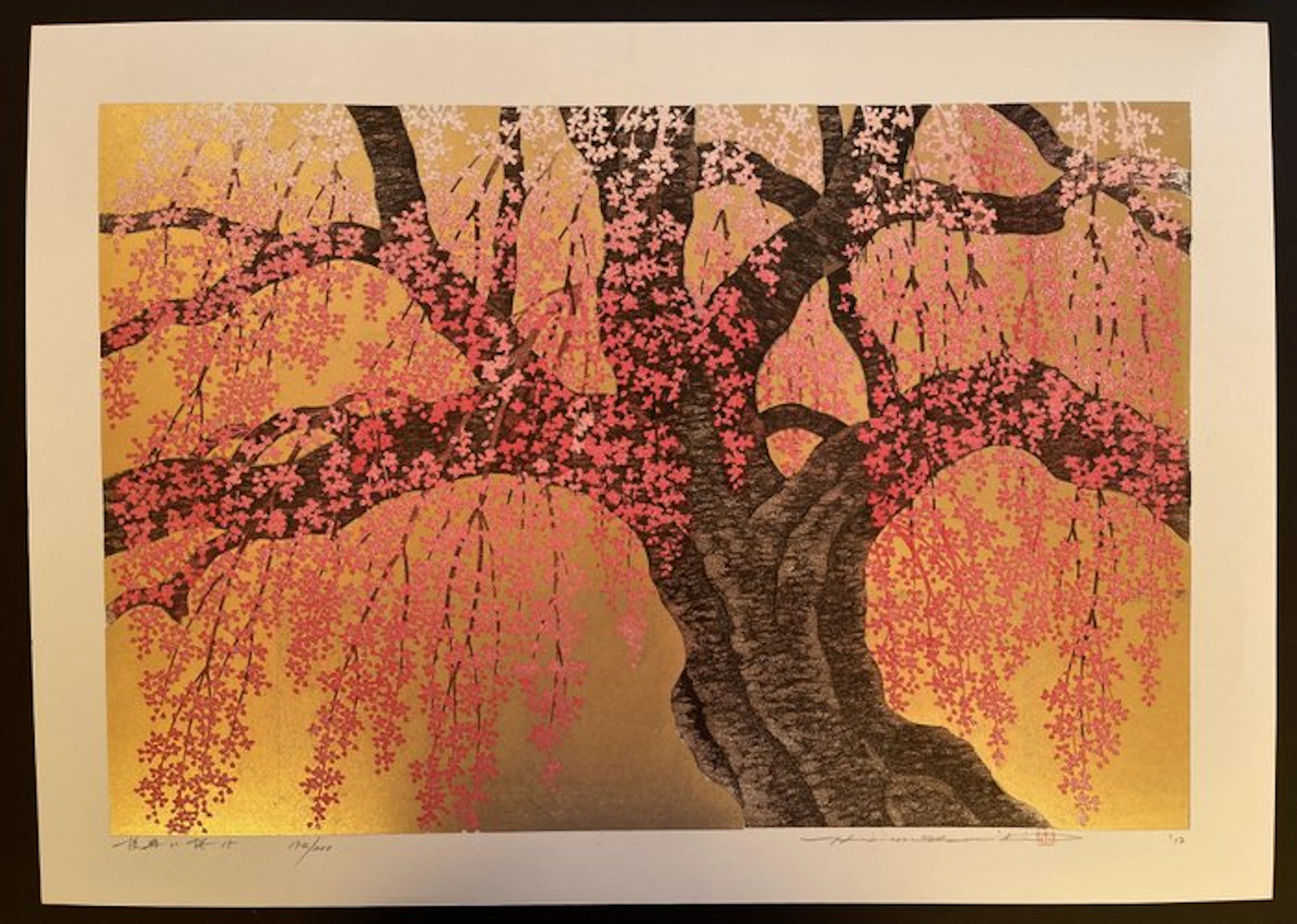 Weeping Cherry 15 - Hajime Namiki 並木一 (b 1947) - Japan