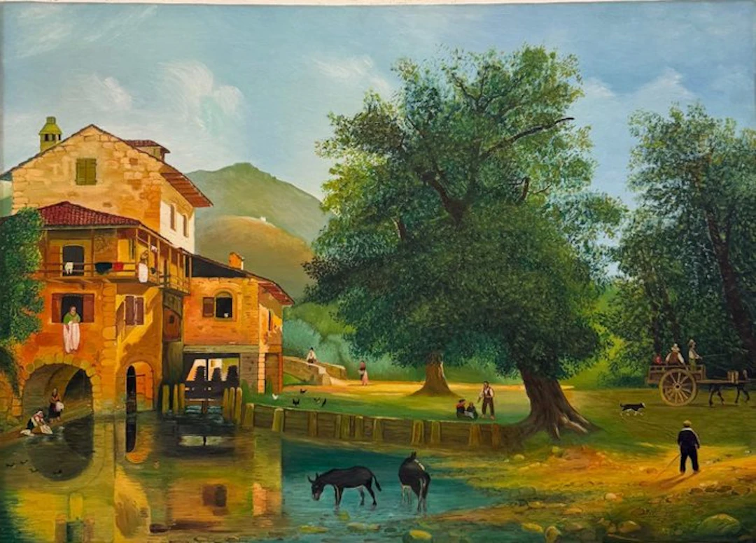 Italian school (XX) - Vita al Mulino