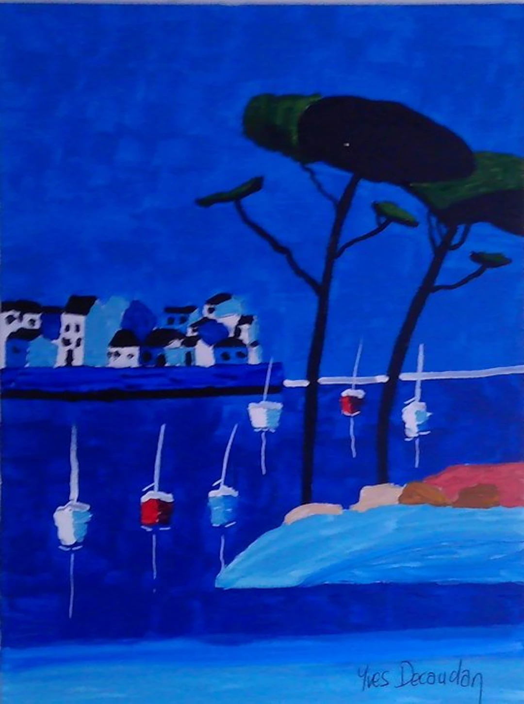 Yves Decaudan - La baie bleue