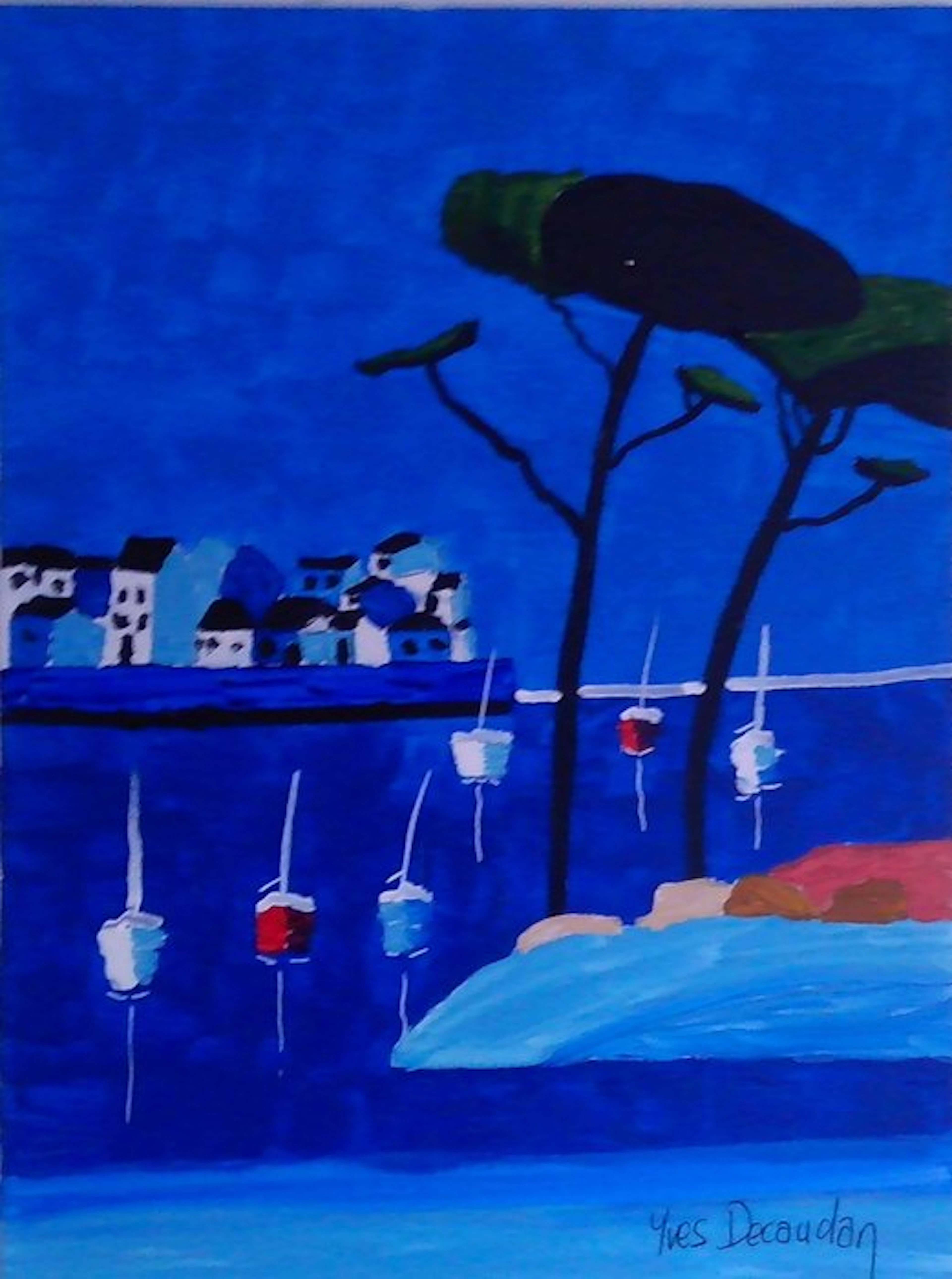 Yves Decaudan - La baie bleue