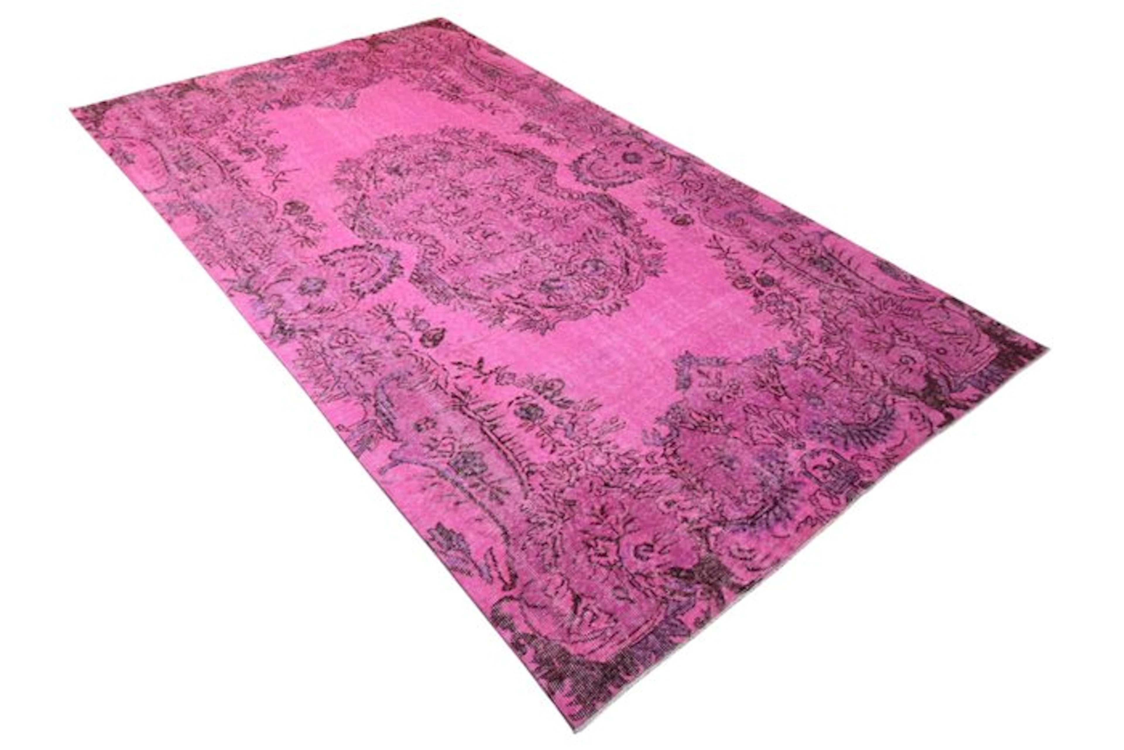 Pink vintage - Rug - 285 cm - 155 cm - with certificate