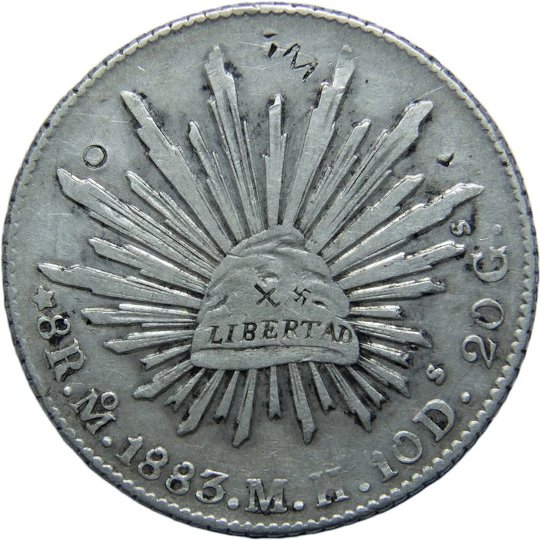Mexico. 8 Reales 1883-M.H., Mexico (No reserve price)