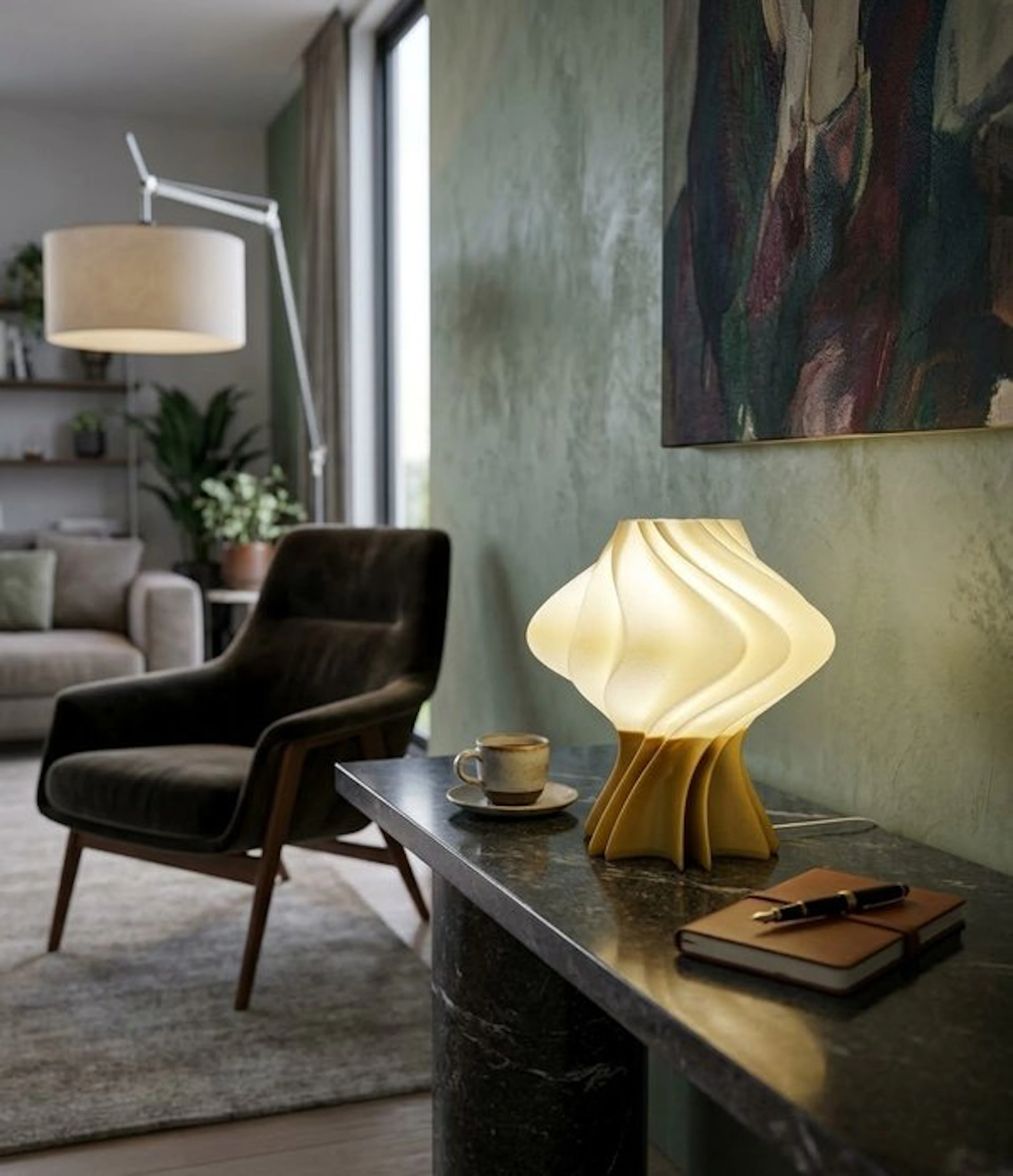 TiWo Design - Table lamp - Skandi Helsi - Biopolymer - Skandi