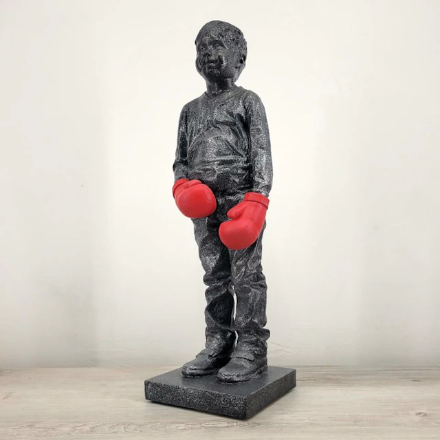 Mark Sugar - Carefree child (Red & black boxing style 58')