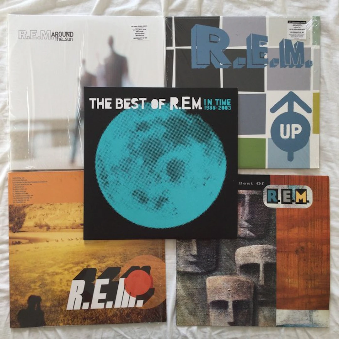 R.E.M. - Up - Reveal - Around the sun - The Best Of R.E.M