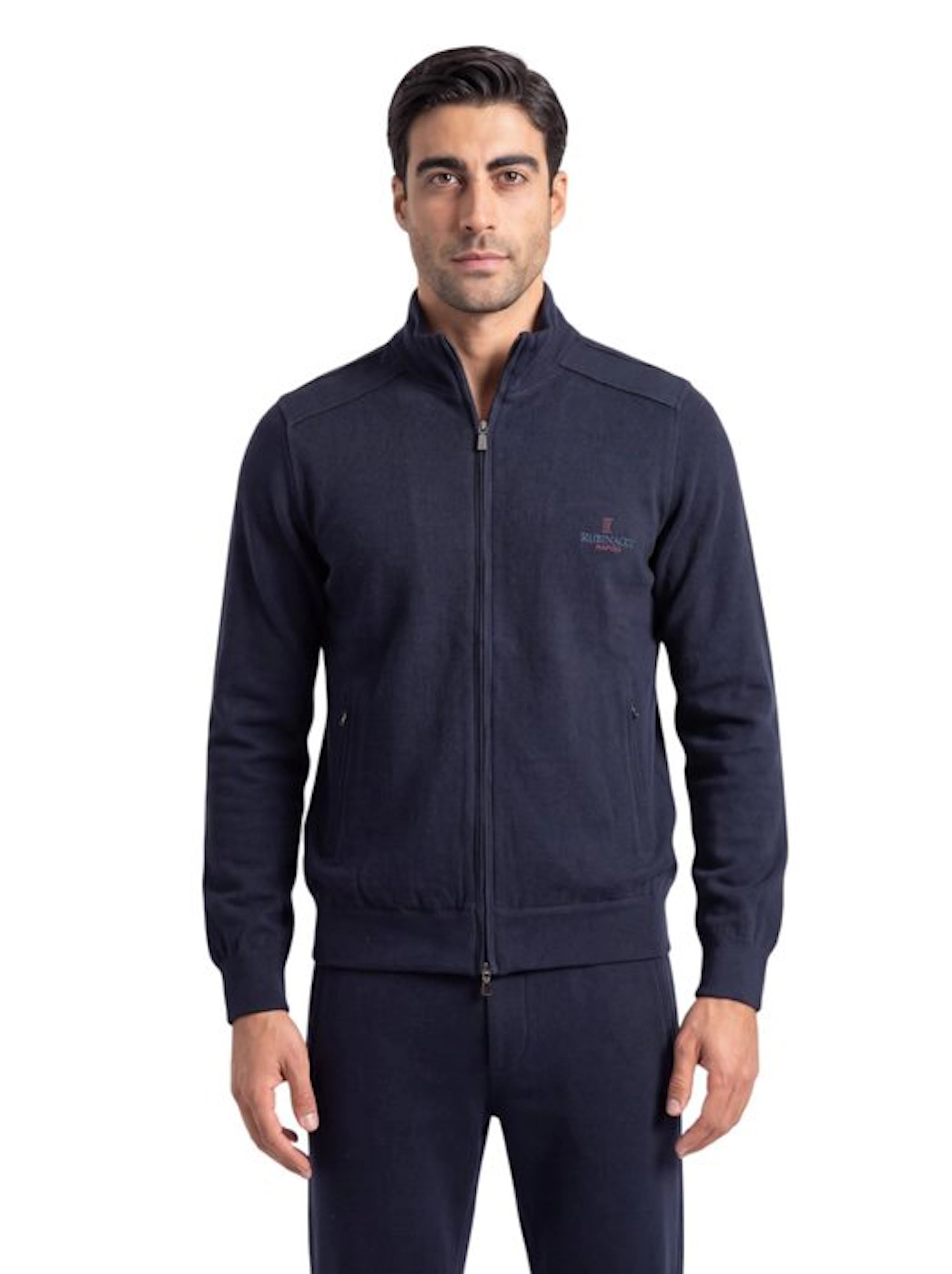 RUBINACCI - 48 IT - Blue Tracksuit LORO PIANA Wool...