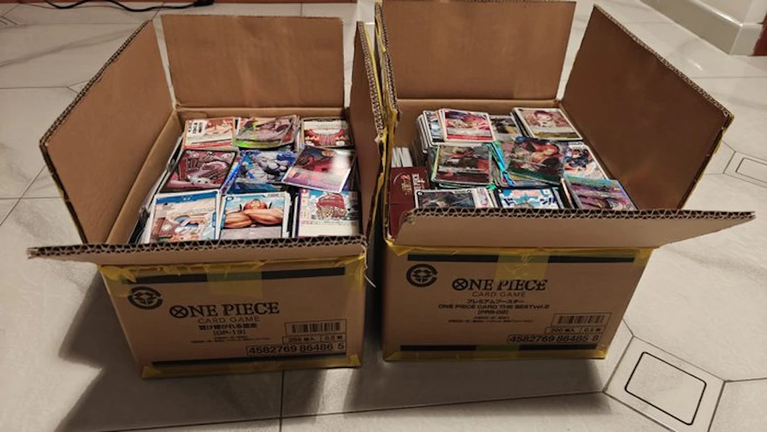 Bandai - 7000 Bulk cards - One Piece Foil