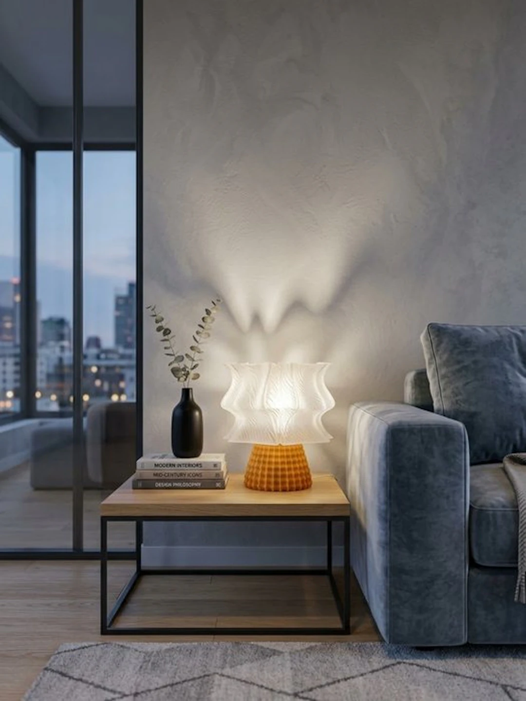 TiWo Design - Table lamp - Onda Lumina - Biopolymer - Onda Lumina