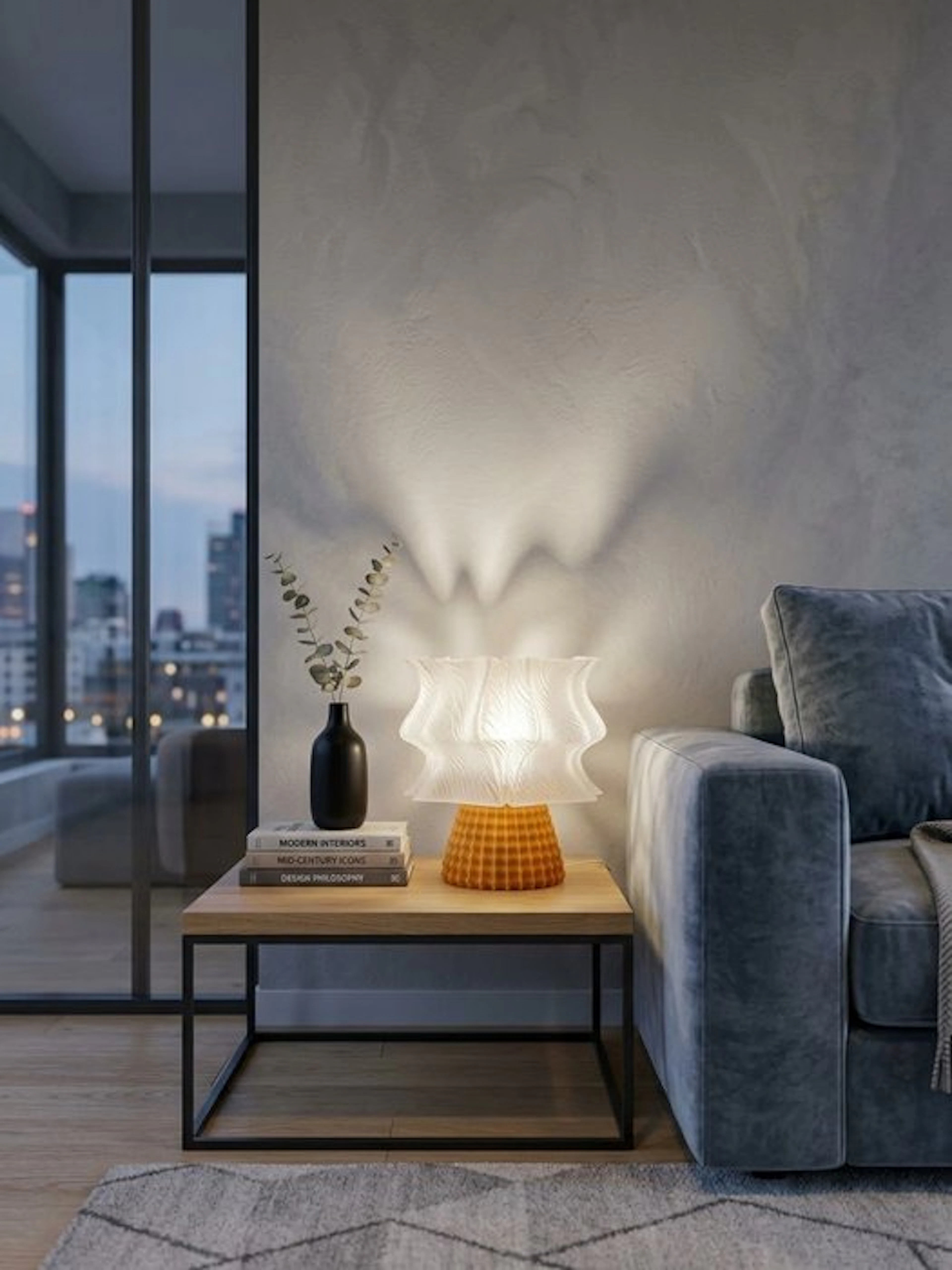 TiWo Design - Table lamp - Onda Lumina - Biopolymer - Onda Lumina