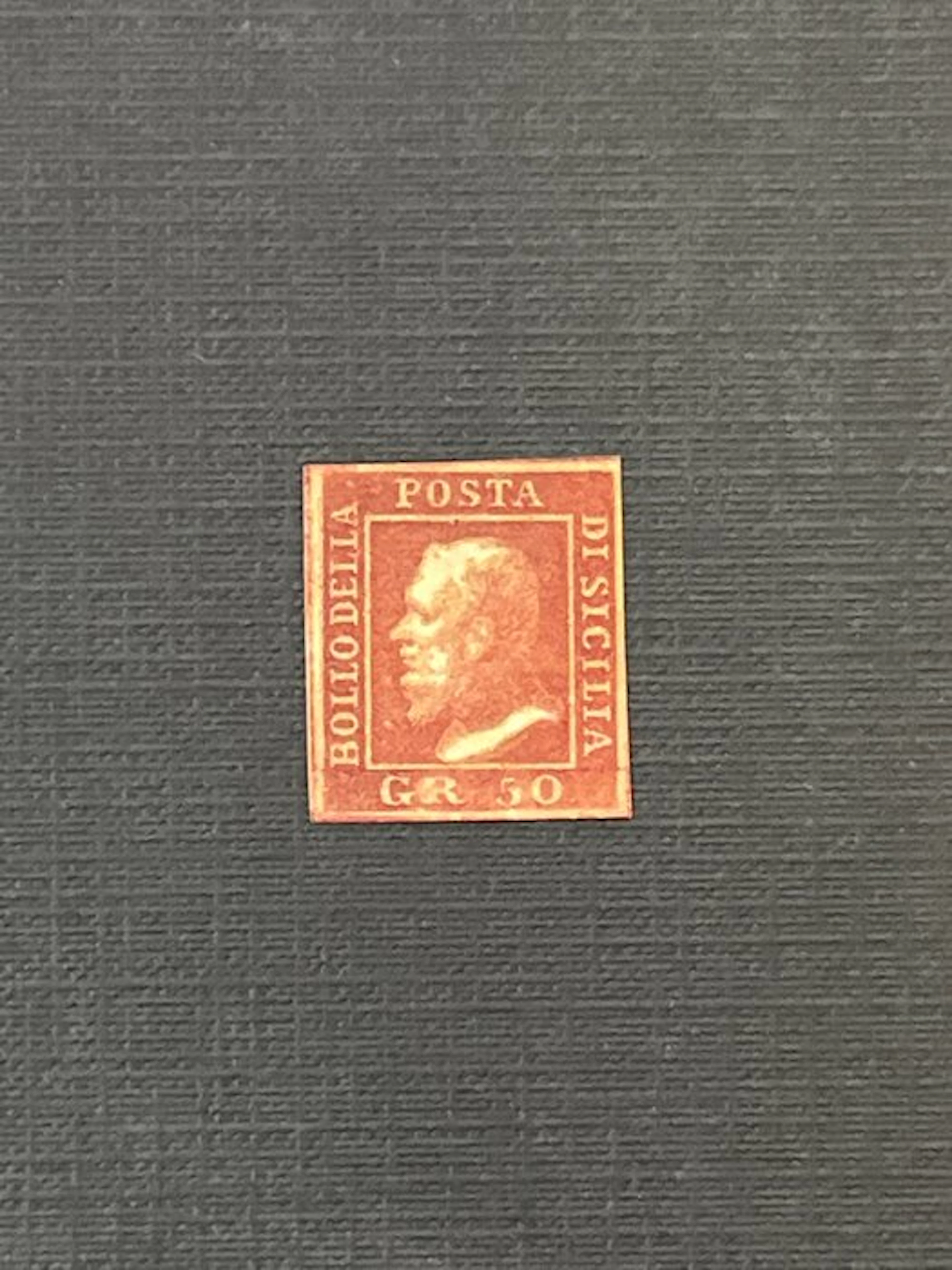 Italian Ancient States - Sicily 1859 - 50 grit
