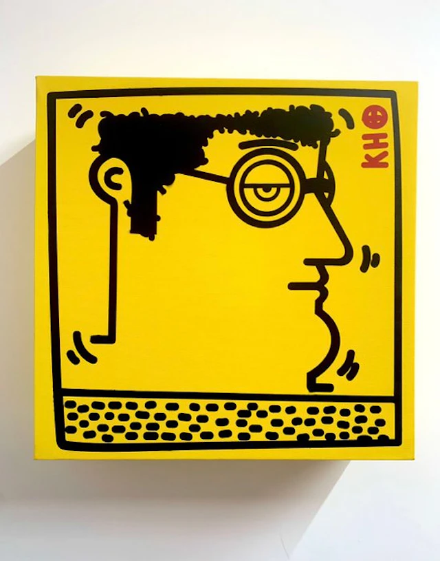IABO - Untitled (Portrait of K. Haring)