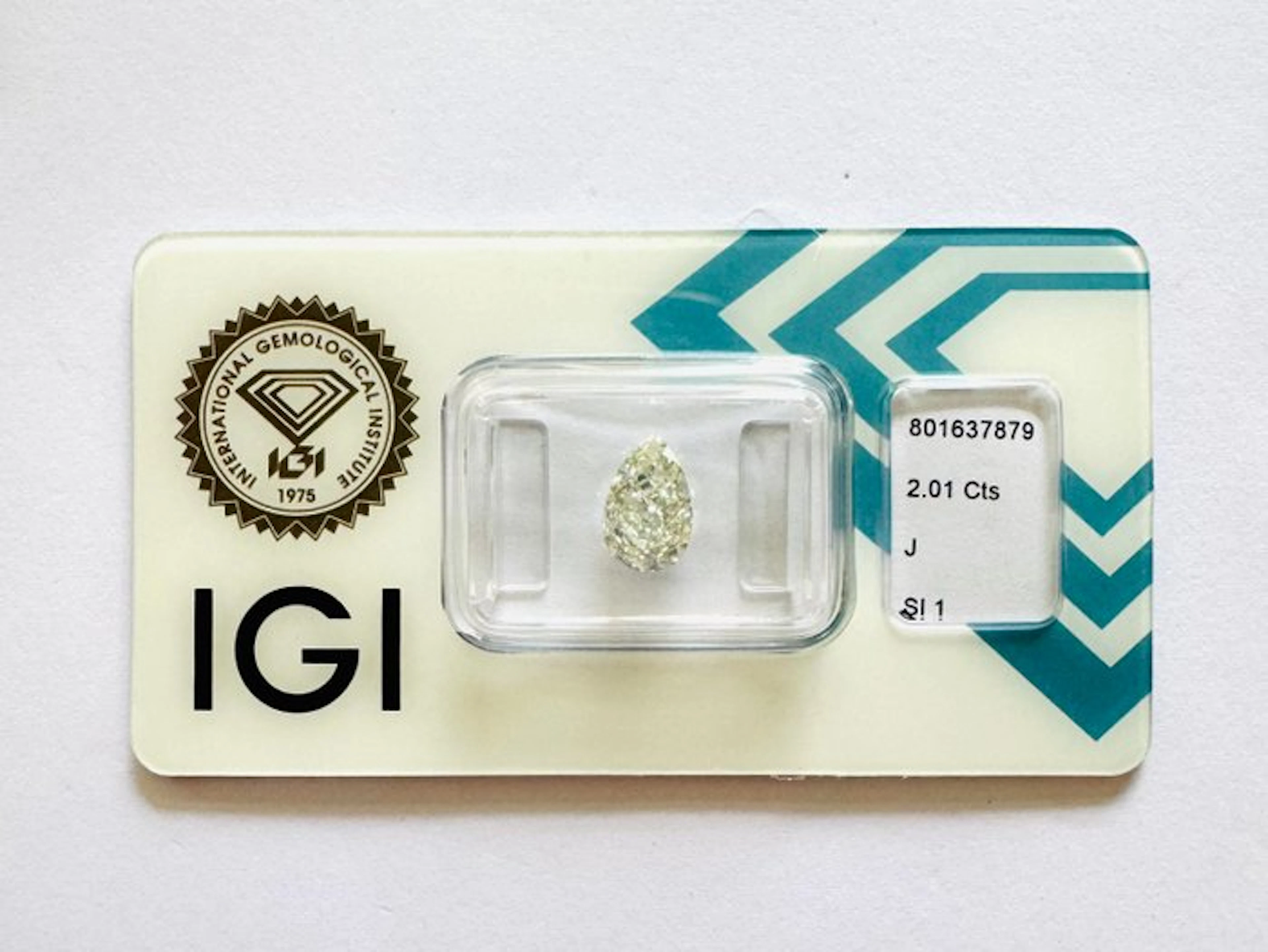 No reserve price - 1 pcs Diamond (Natural) - 2.01 ct...