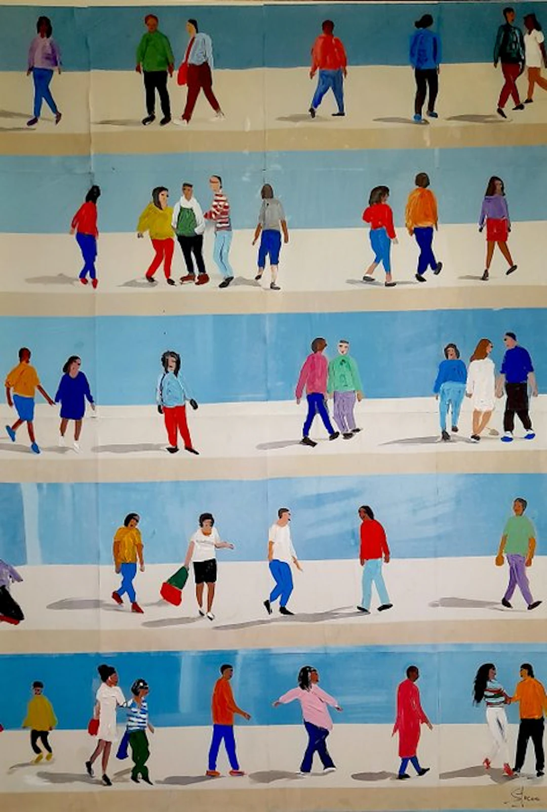 Giorgio Stocco - People a49- opera unica
