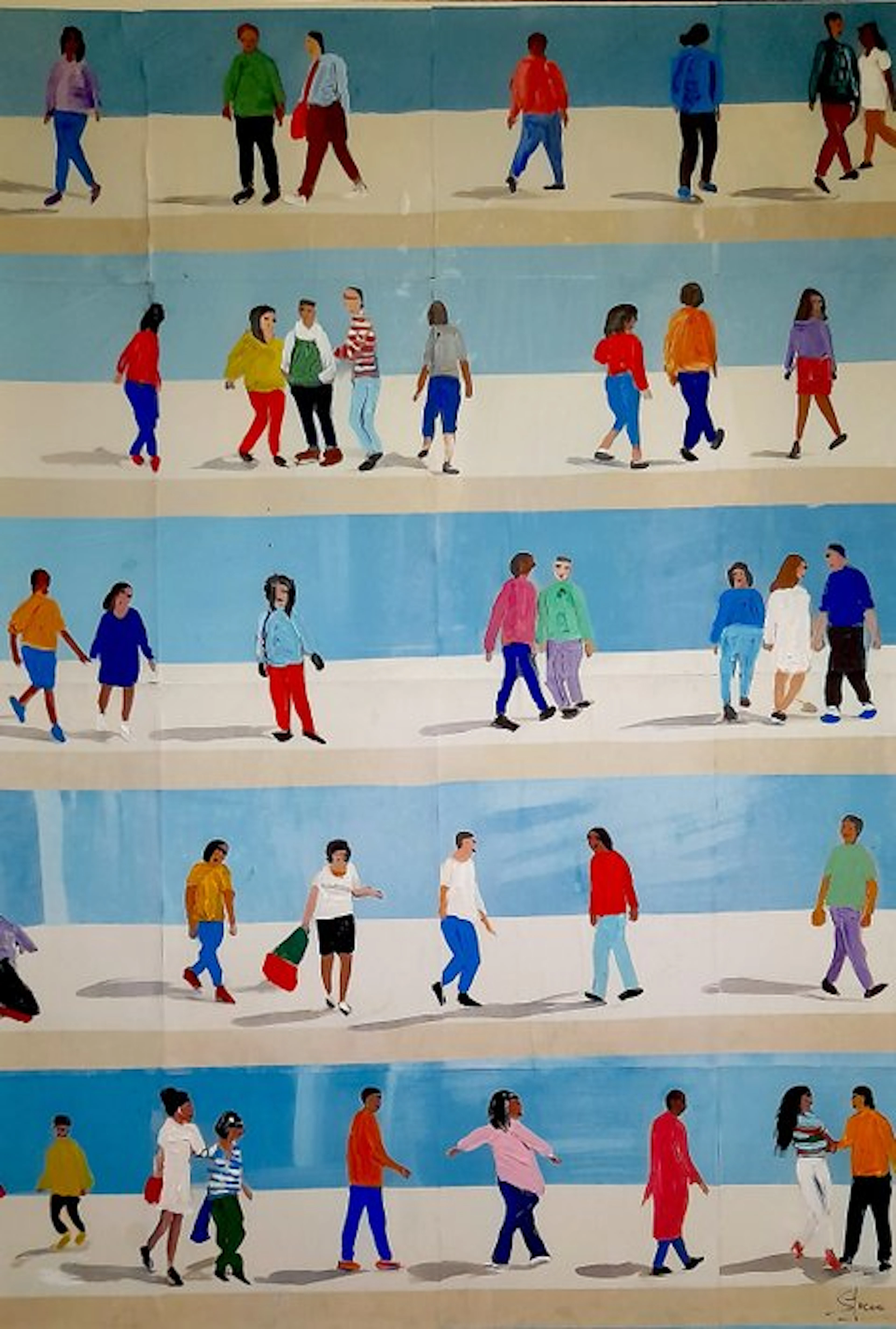 Giorgio Stocco - People a49- opera unica