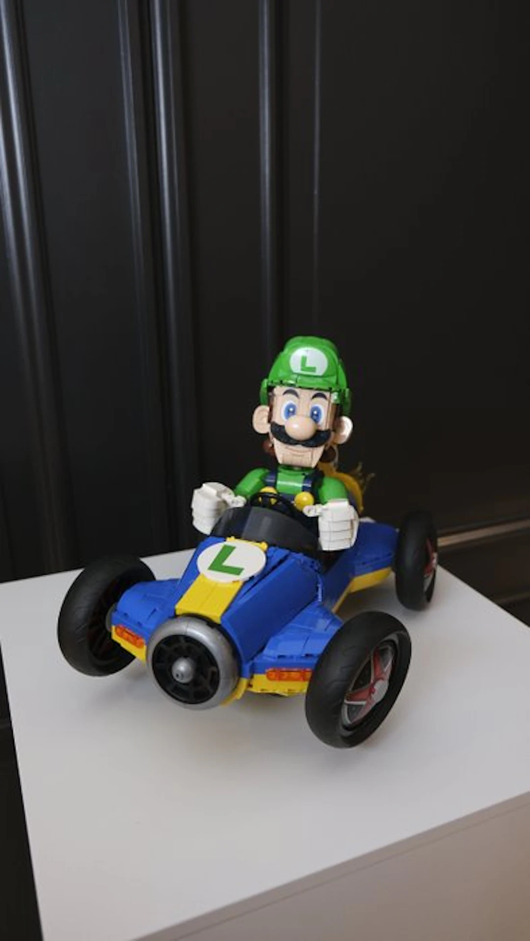 LEGO Set - 72050 - Super Mario - Mario Kart - Luigi & Mach 8 - Used
