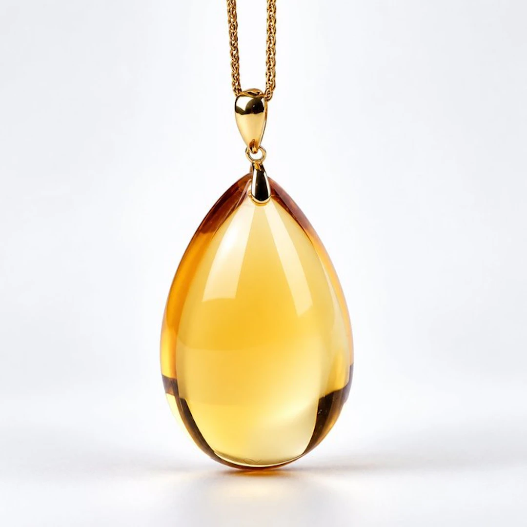 No reserve price - Necklace with pendant - 18 kt