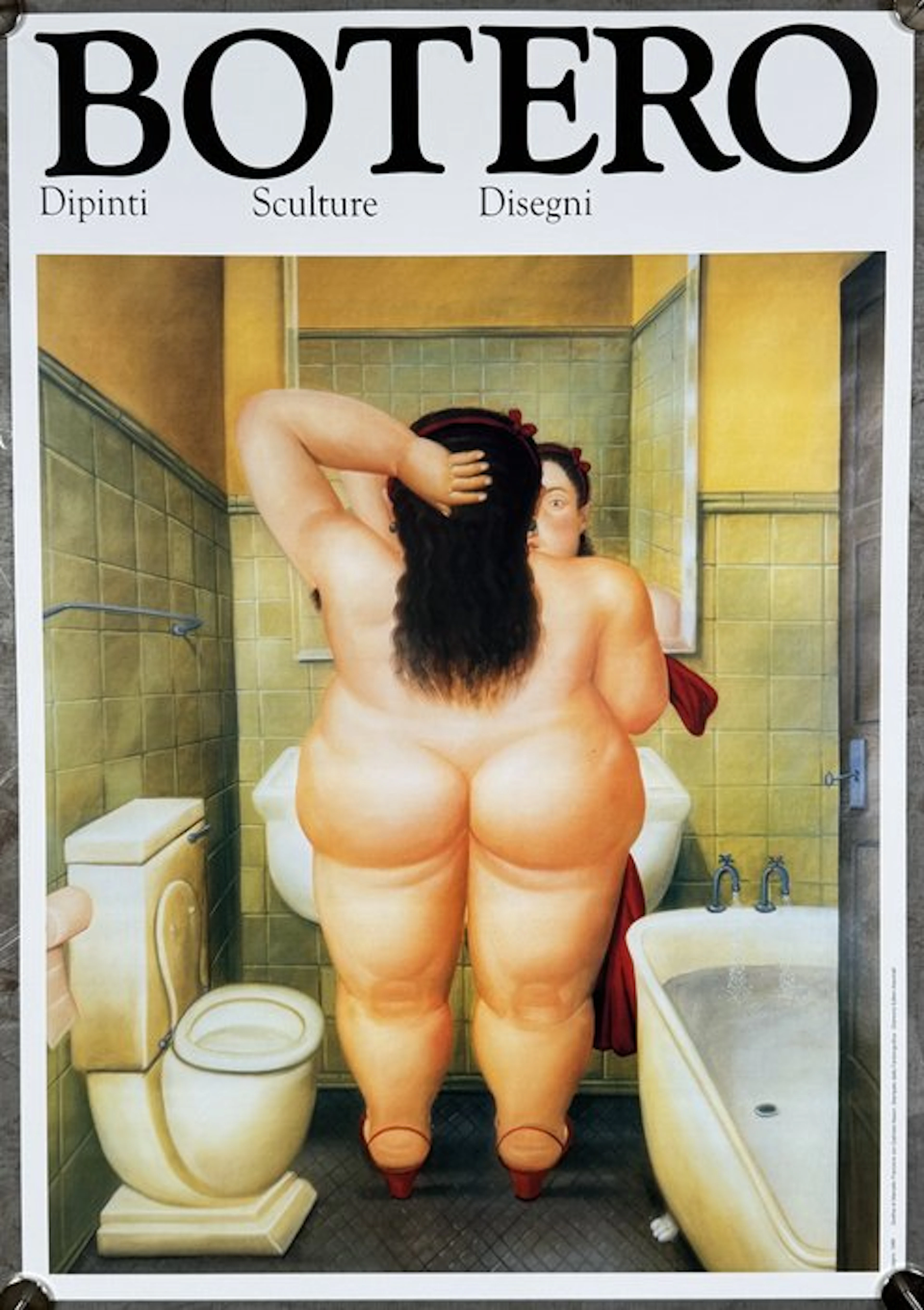 Fernando Botero (after) - Il Bagno