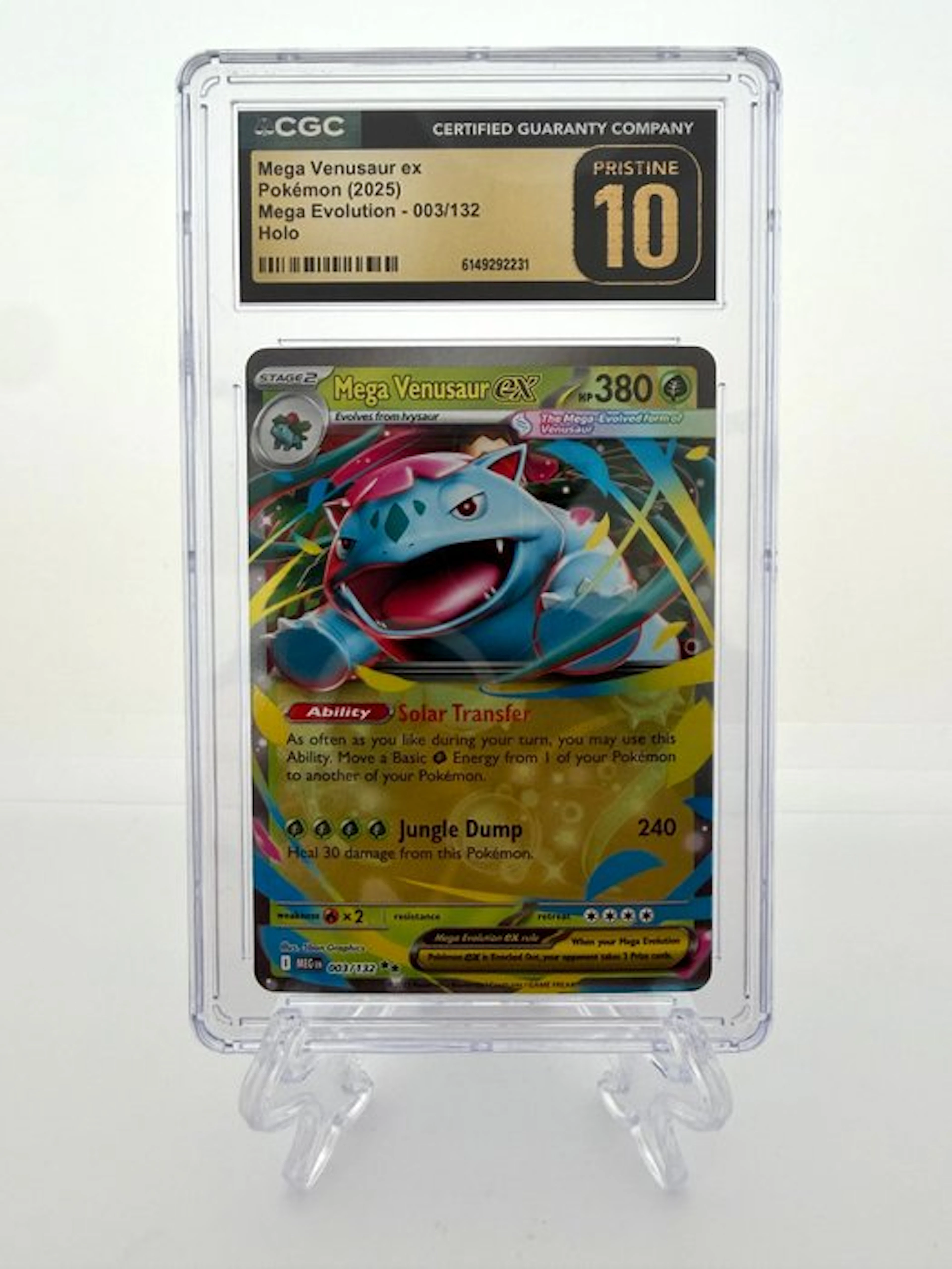 Pokémon - 1 Graded card - Mega Venusaur ex - Mega...