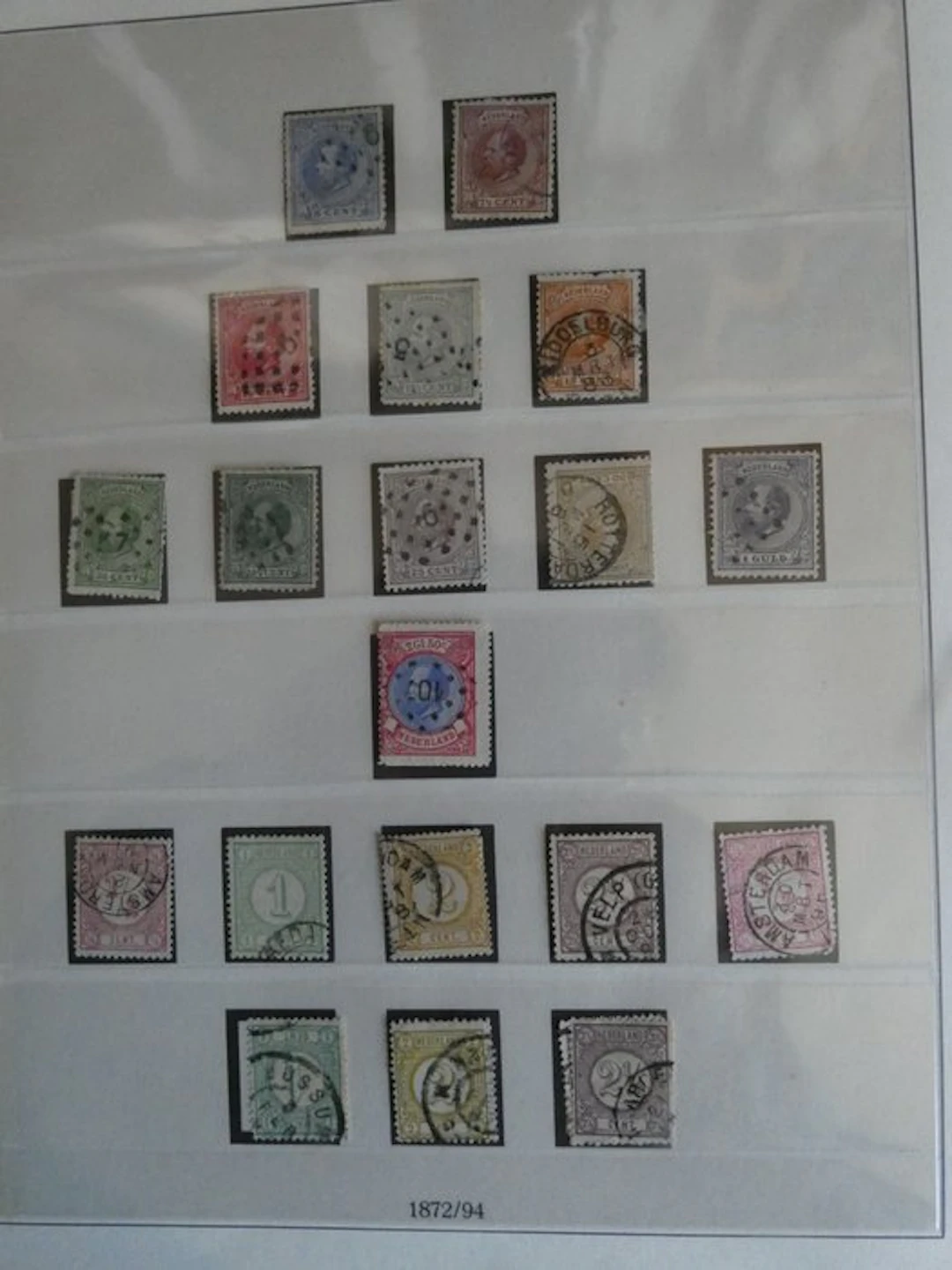 Netherlands 1872/1940 - Stamp collection in LX Lidner album