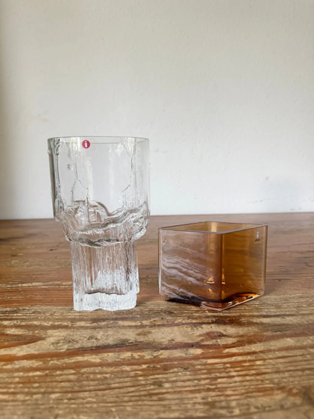 Iittala - Vase (2) - Glass - Various vases