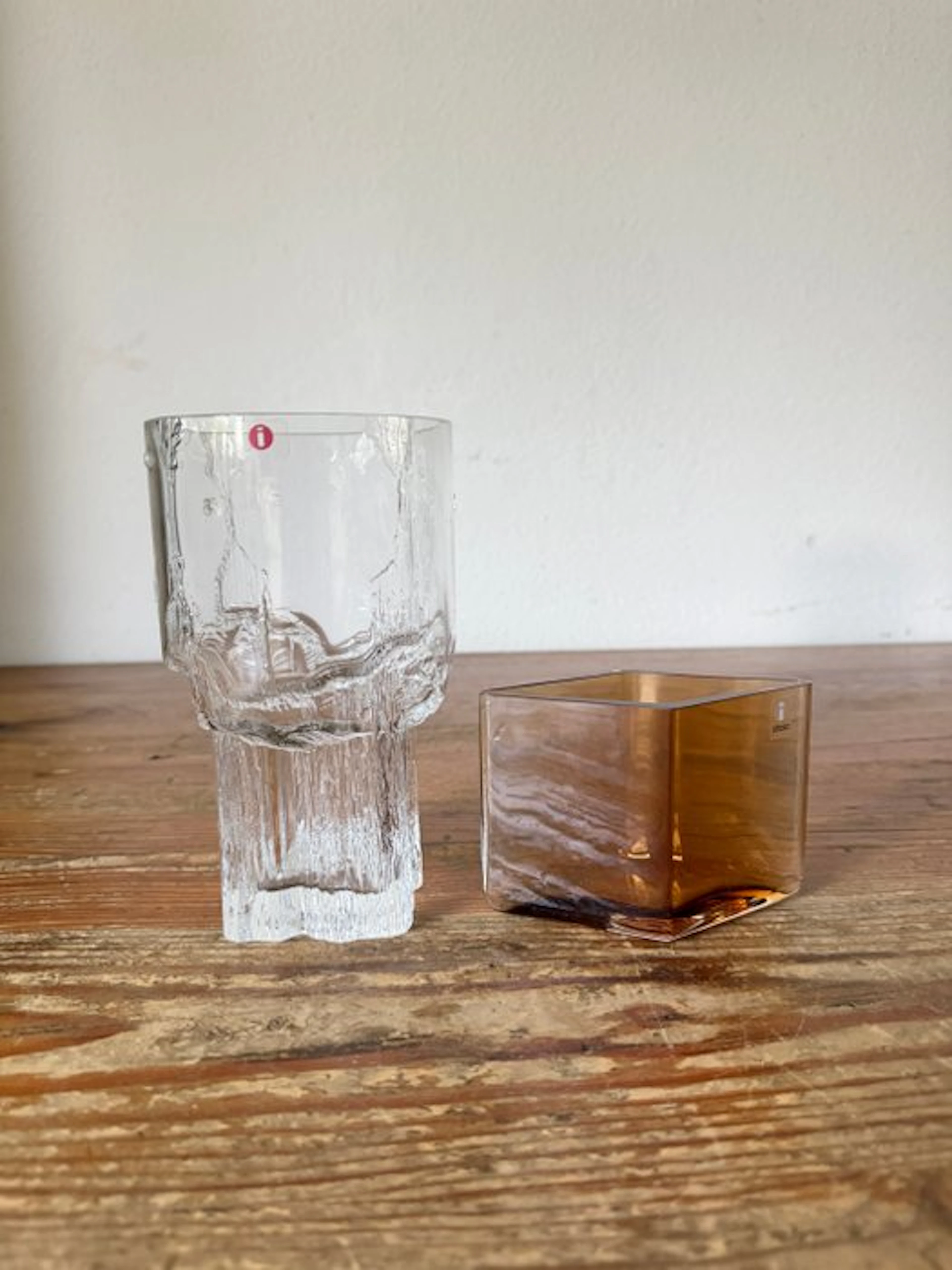 Iittala - Vase (2) - Glass - Various vases