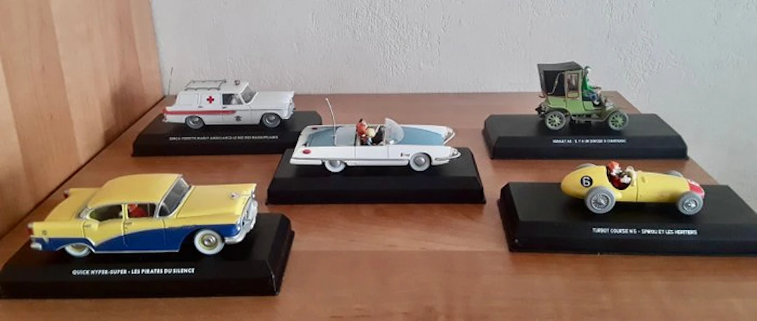 Atlas 1:43 - Model car (5) - The cars of Spirou and Fantasio