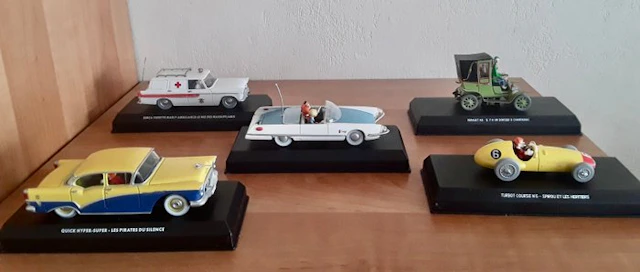 Atlas 1:43 - Model car (5) - The cars of Spirou and Fantasio