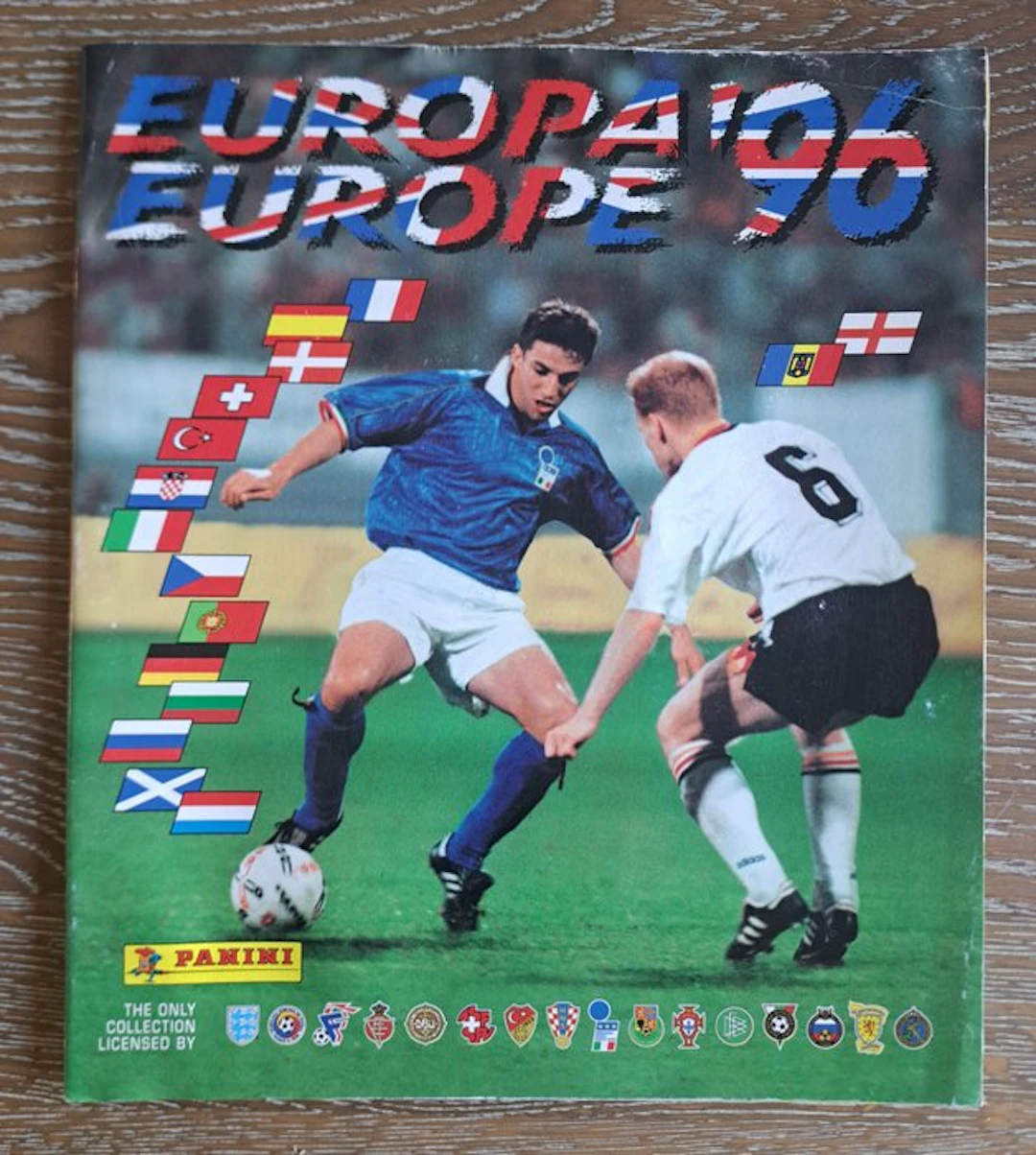 Panini European Championship England 96 - Italian...