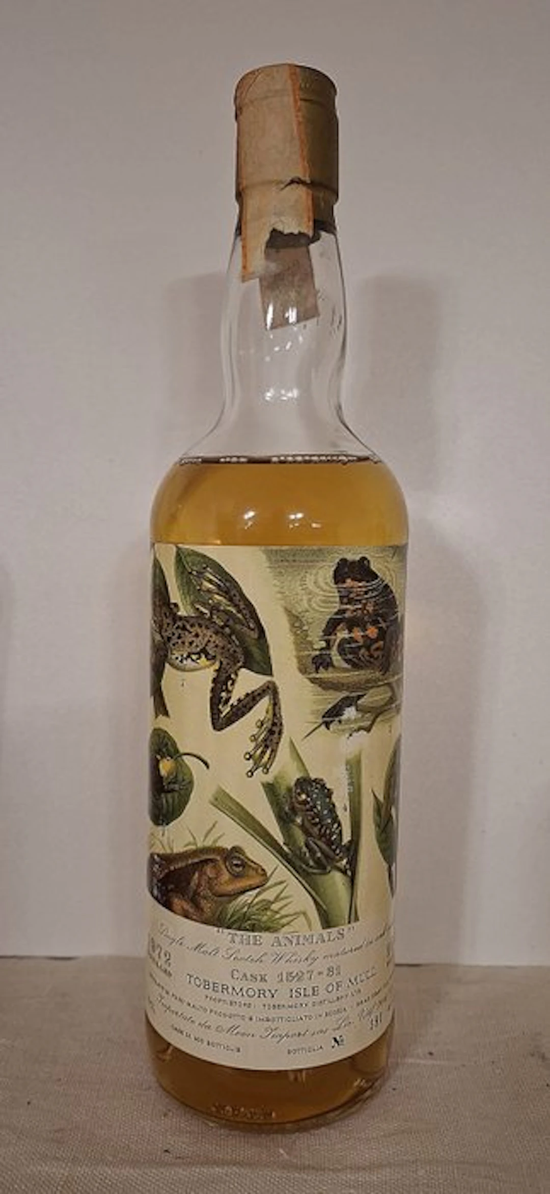 Tobermory 1972 18 years old The Animals - Cask no