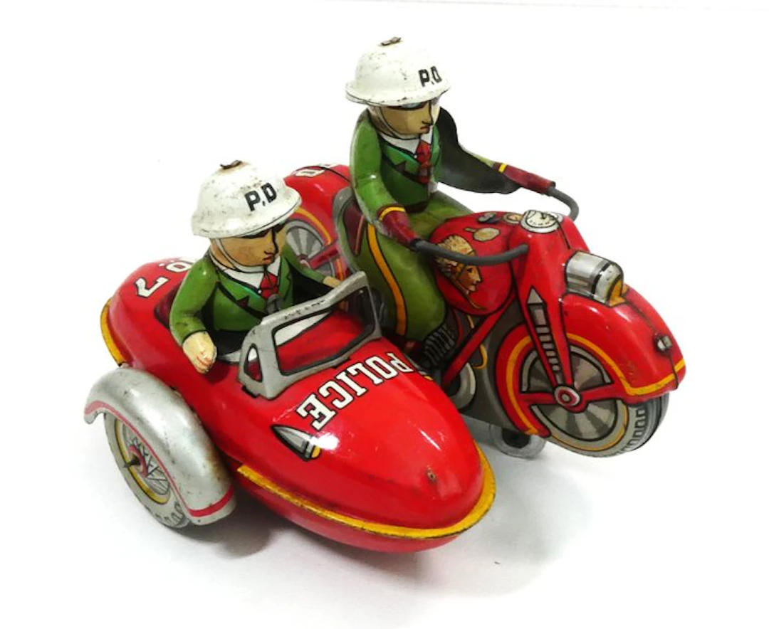 Masudaya / MT (Japan) # - Tin toy - 1950's "INDIAN"...