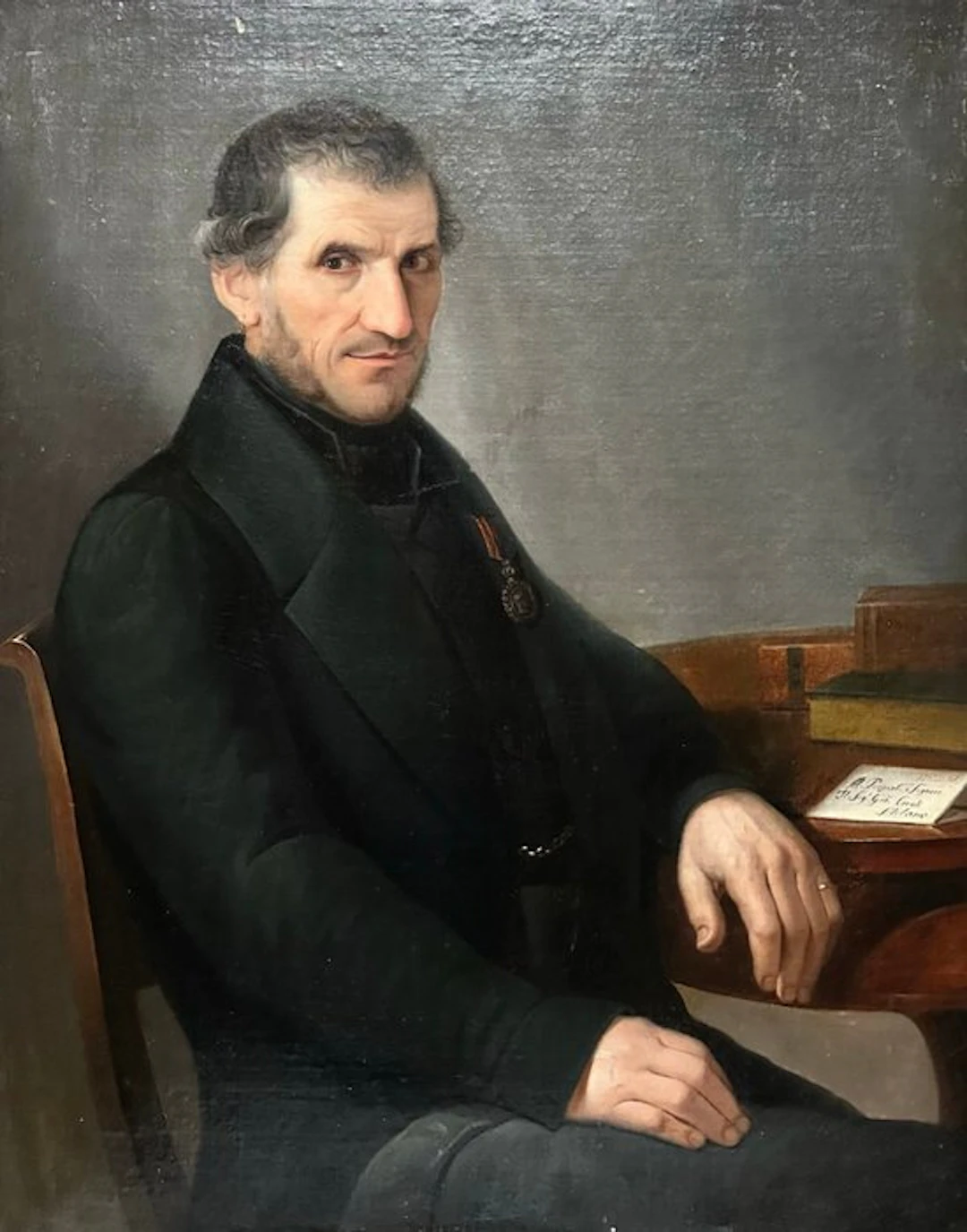 Italian school (XVIII) - Ritratto Virile