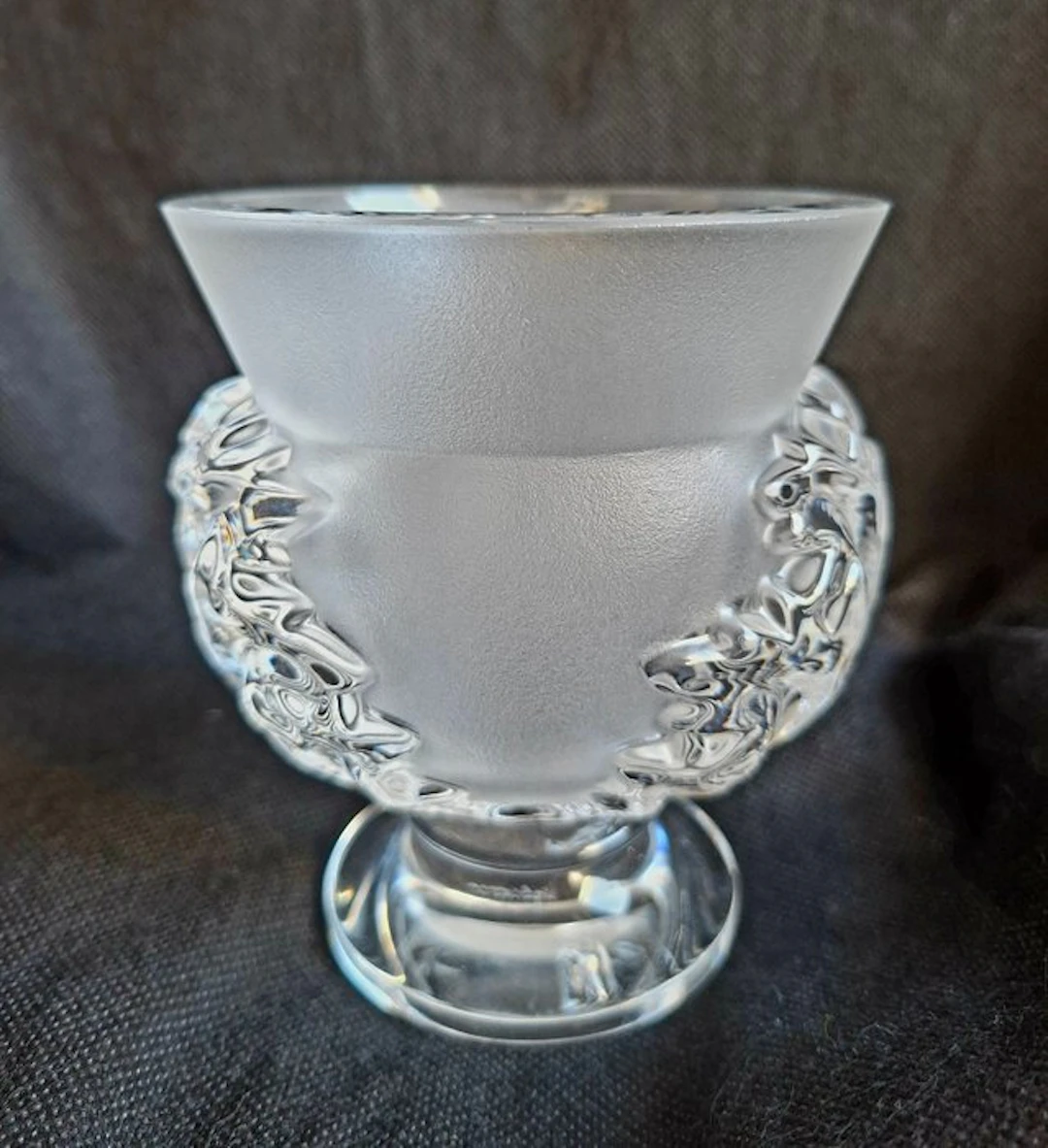 Lalique - René Lalique - Baluster vase - Crystal - Saint Cloud