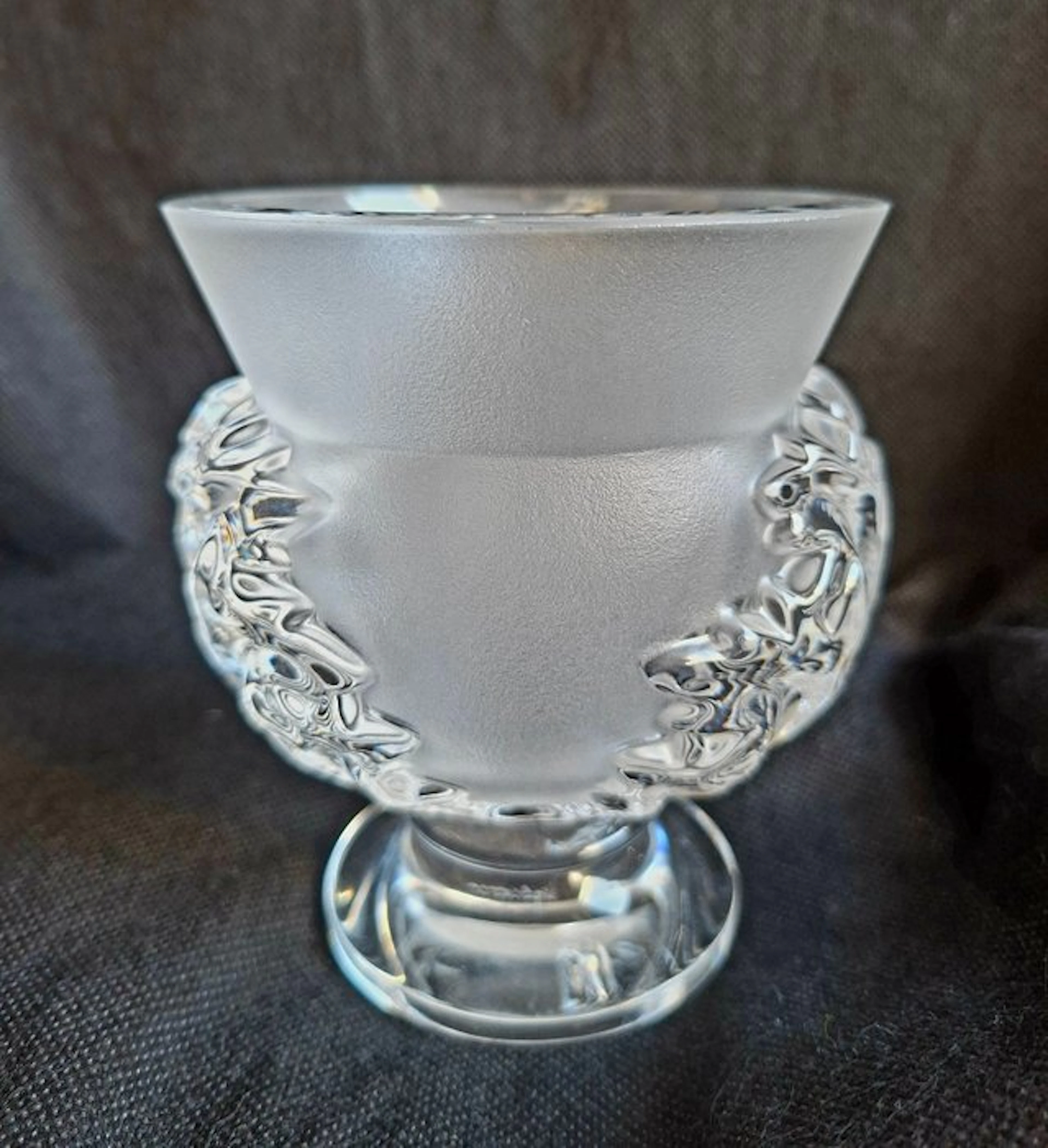 Lalique - René Lalique - Baluster vase - Crystal - Saint Cloud