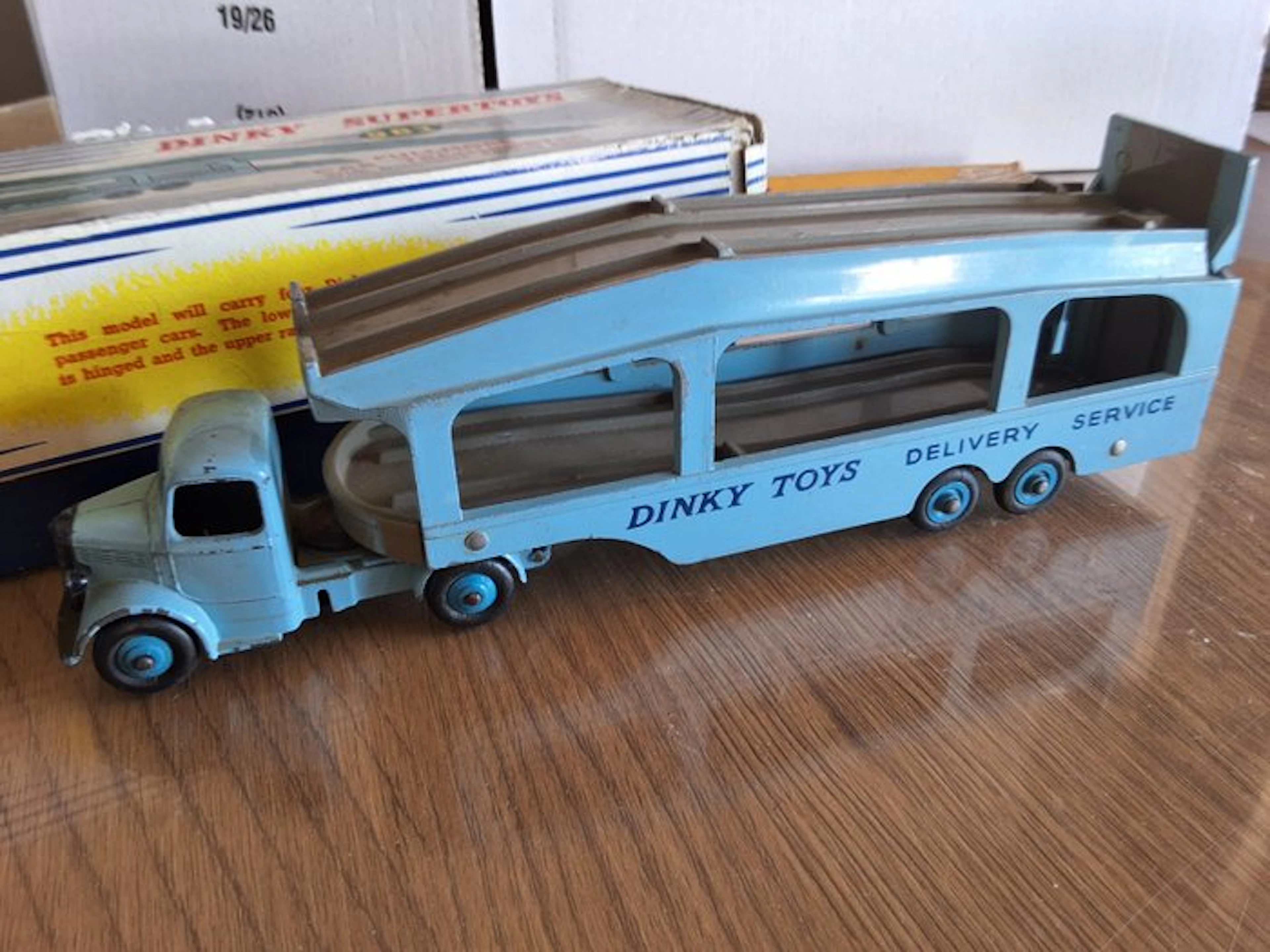 Dinky Toys - Model truck (2) - Pullmore Car Transporter...