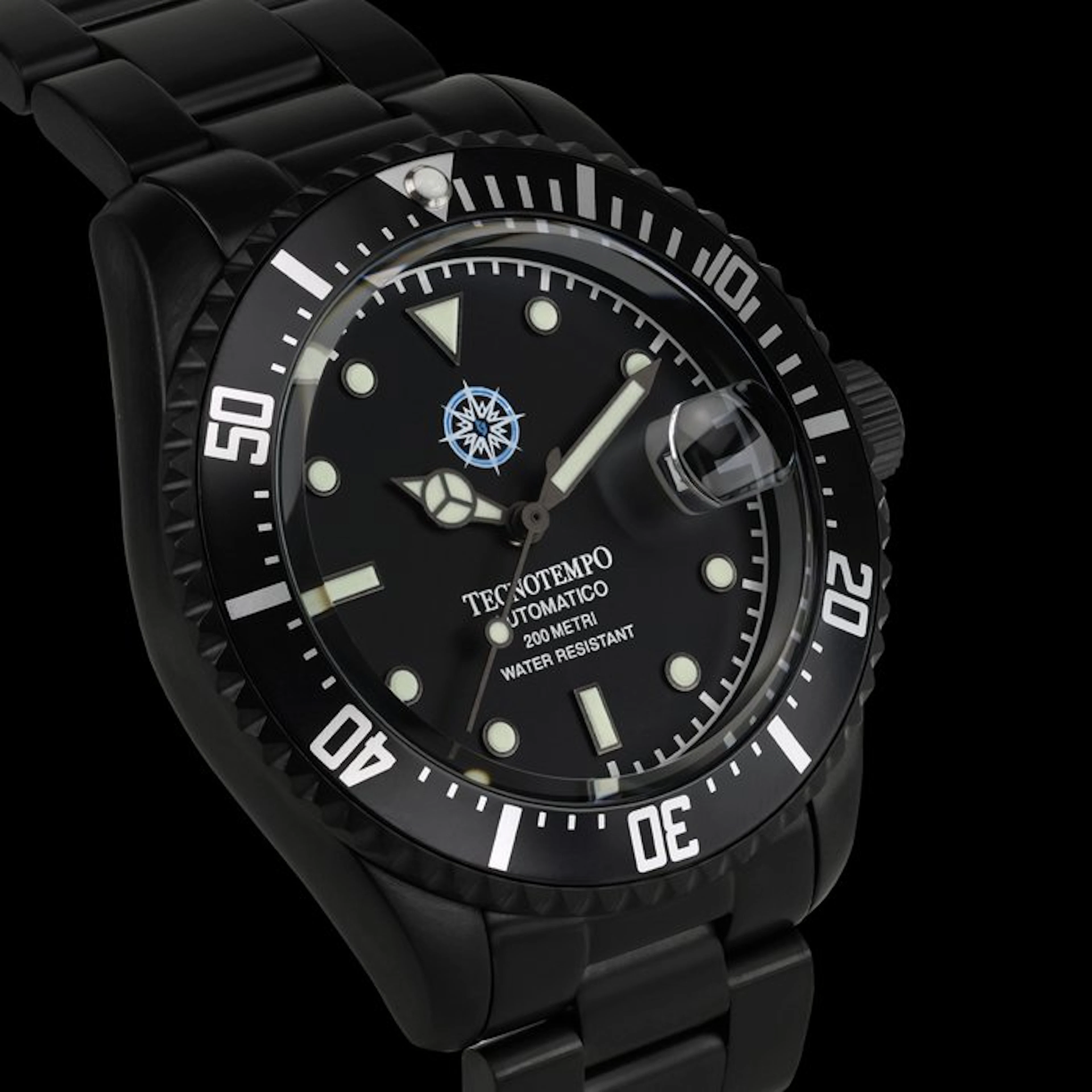 Tecnotempo - Diver 200M - Limited Edition Wind Rose -...