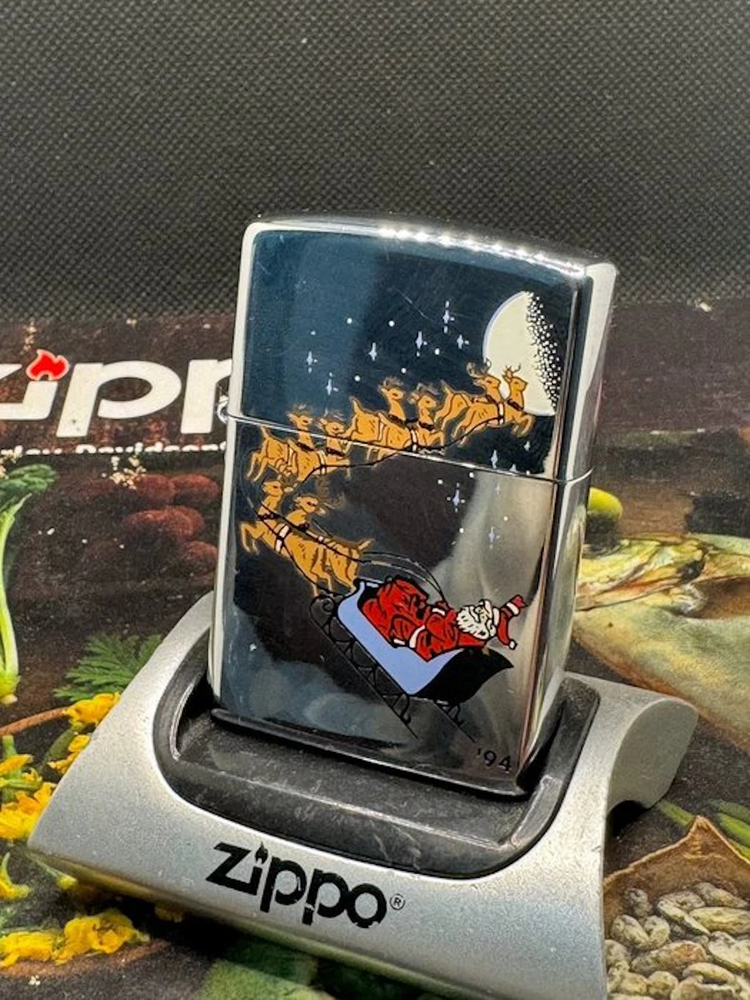 Zippo - Papá Noel - No reserve price - Lighter - Brass