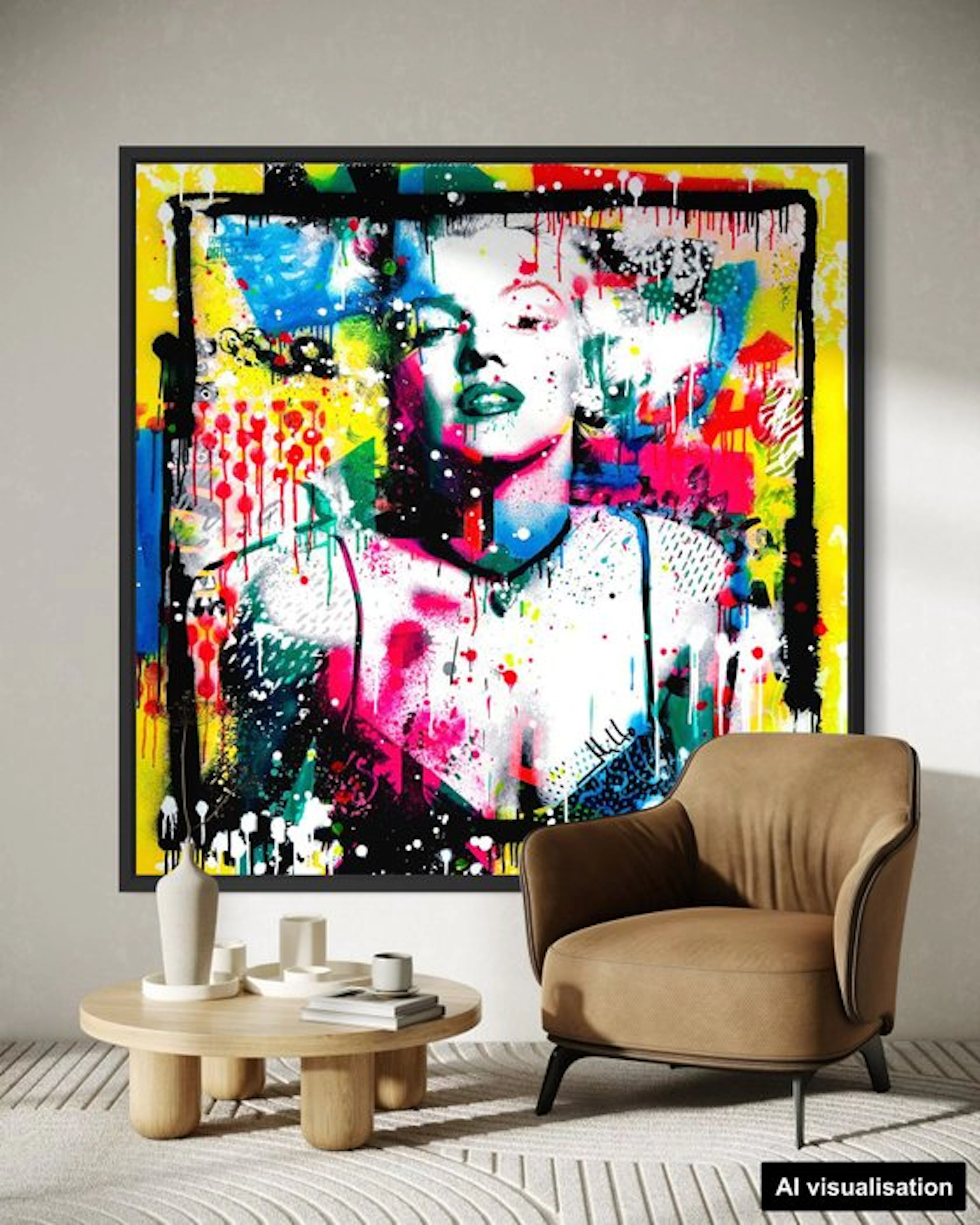 Mikko - Marilyn Monroe Mesh In Frame - XL [Unq 1/1]