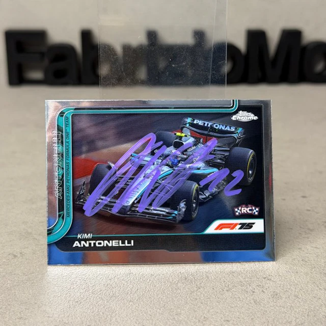 Mercedes - Topps Chrome - 80 - Limited Edition - Andrea...