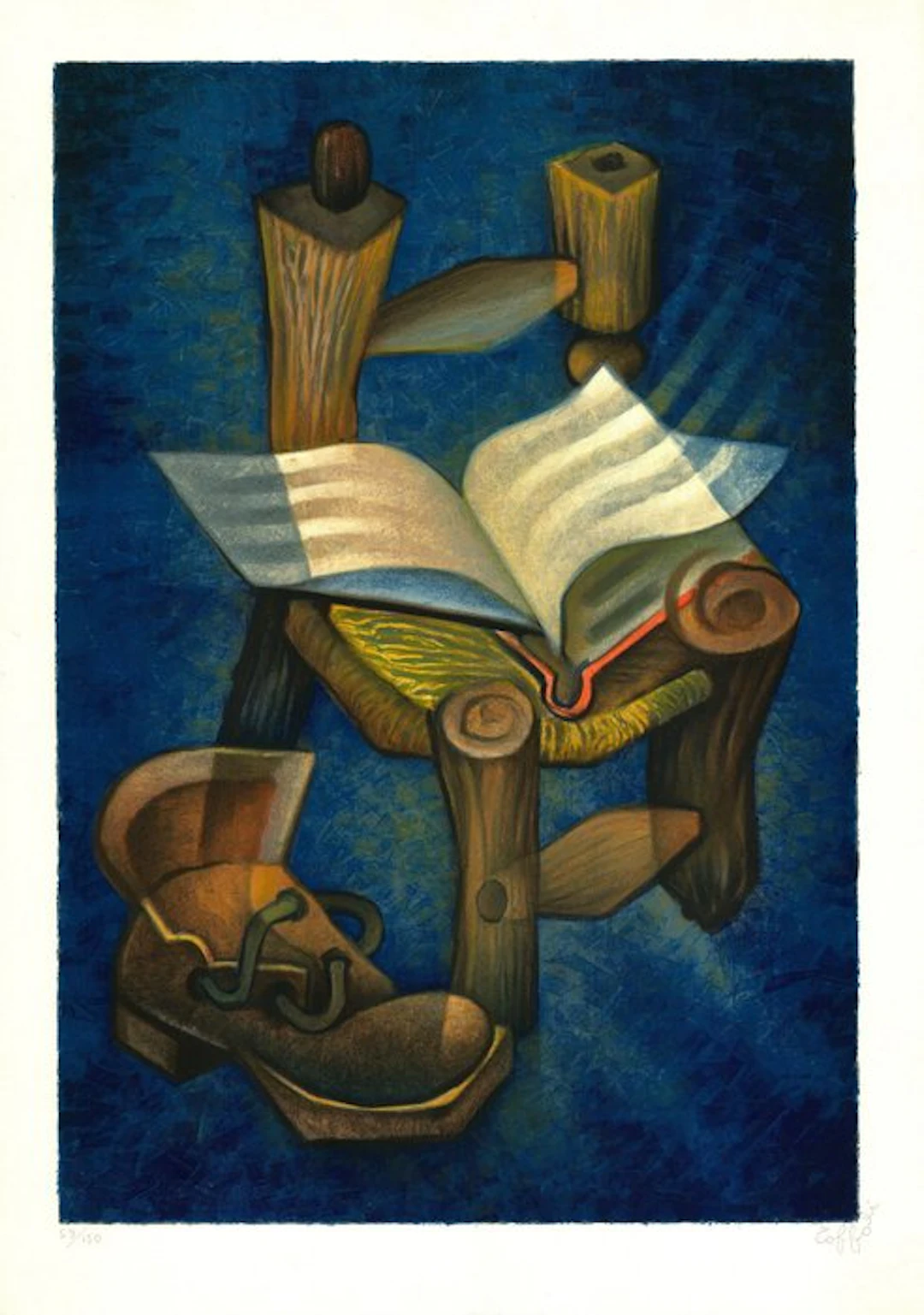 Louis Toffoli (1907-1999) - Hommage à Van Gogh