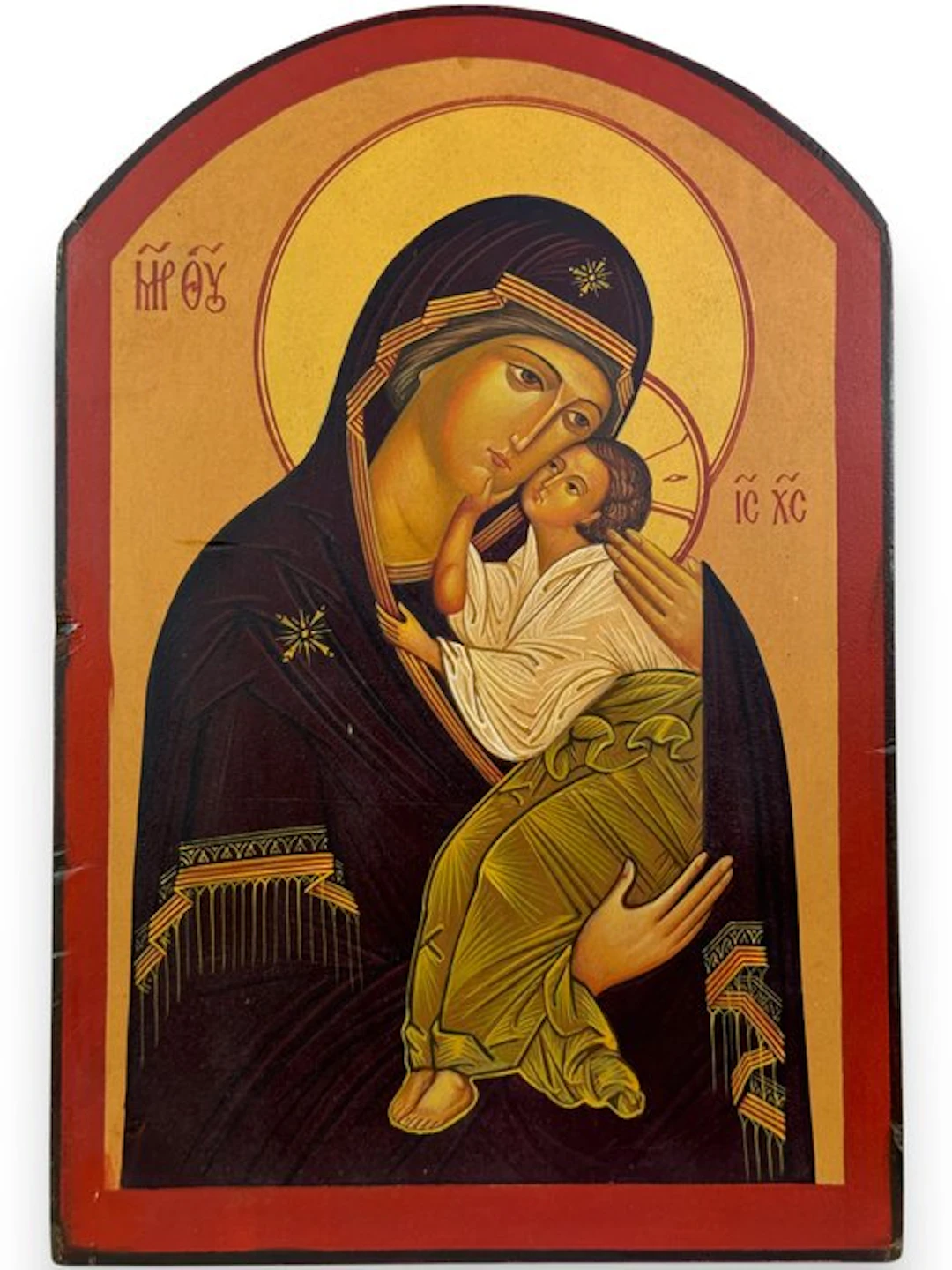 Icon - Our Lady of Tenderness - Wood - 29 × 19 cm