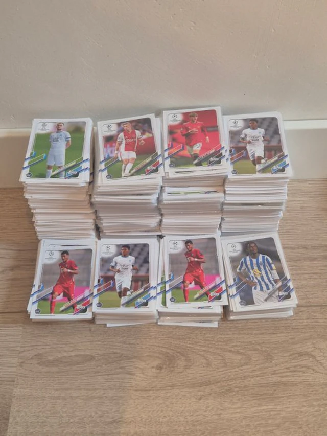 2020/21 Topps UEFA Champions League Bulkverzameling - 1200 Card -