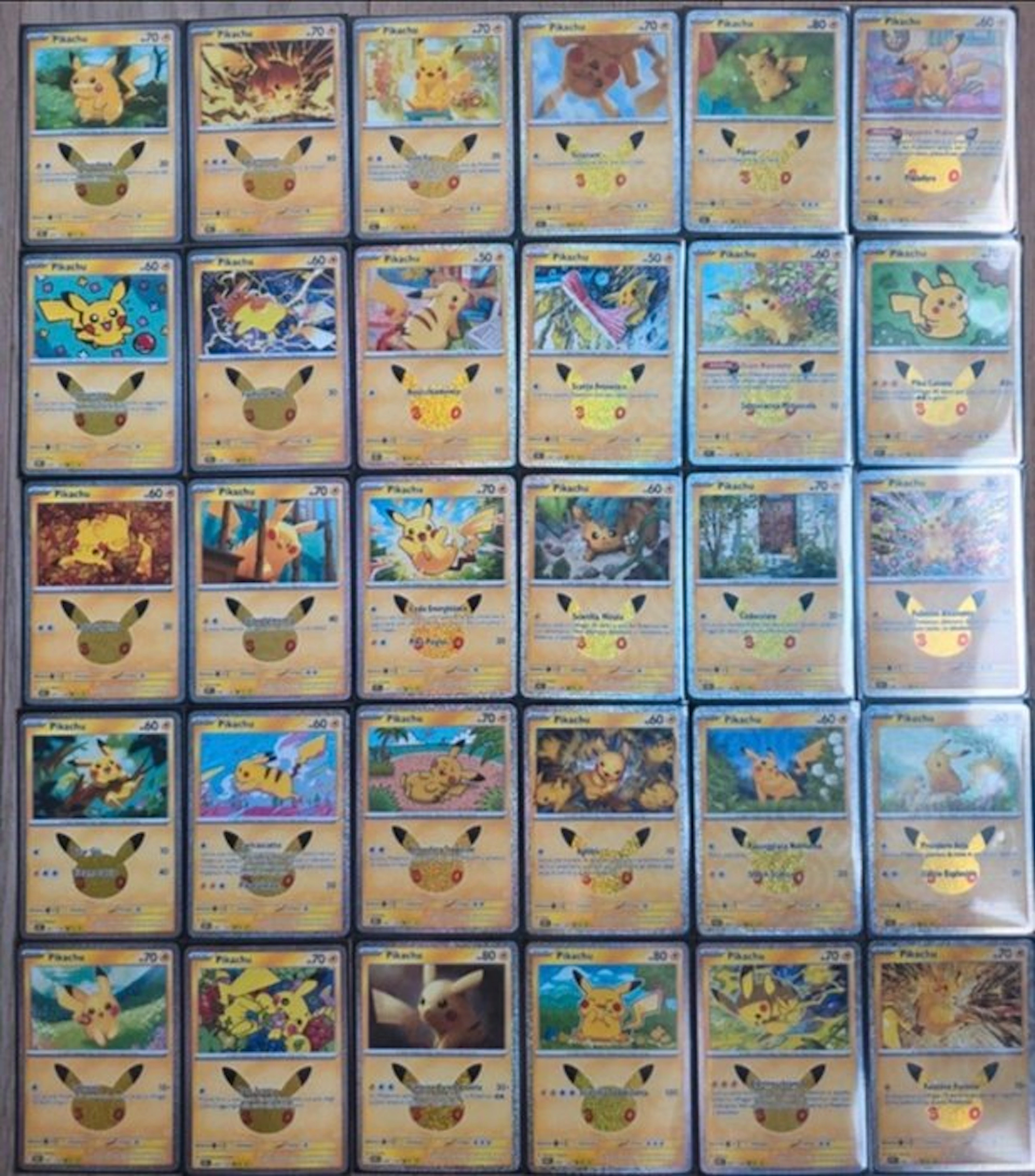 Pokémon - 30 Complete set
