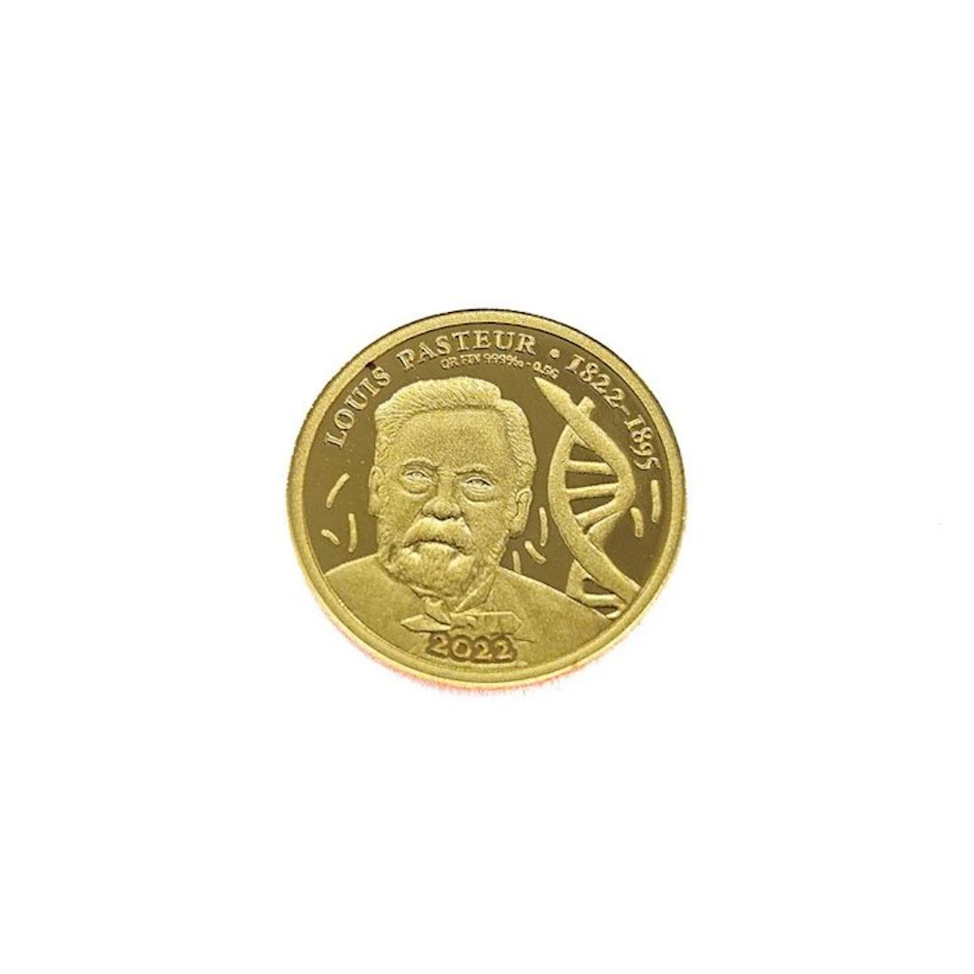 Congo. 100 Francs 2022 - Louis Pasteur
